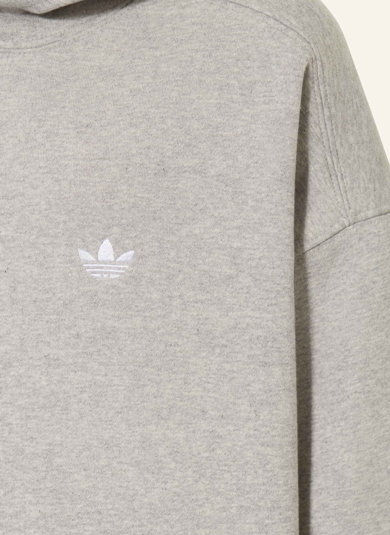 adidas Originals Sweat à capuche oversize: GRIS