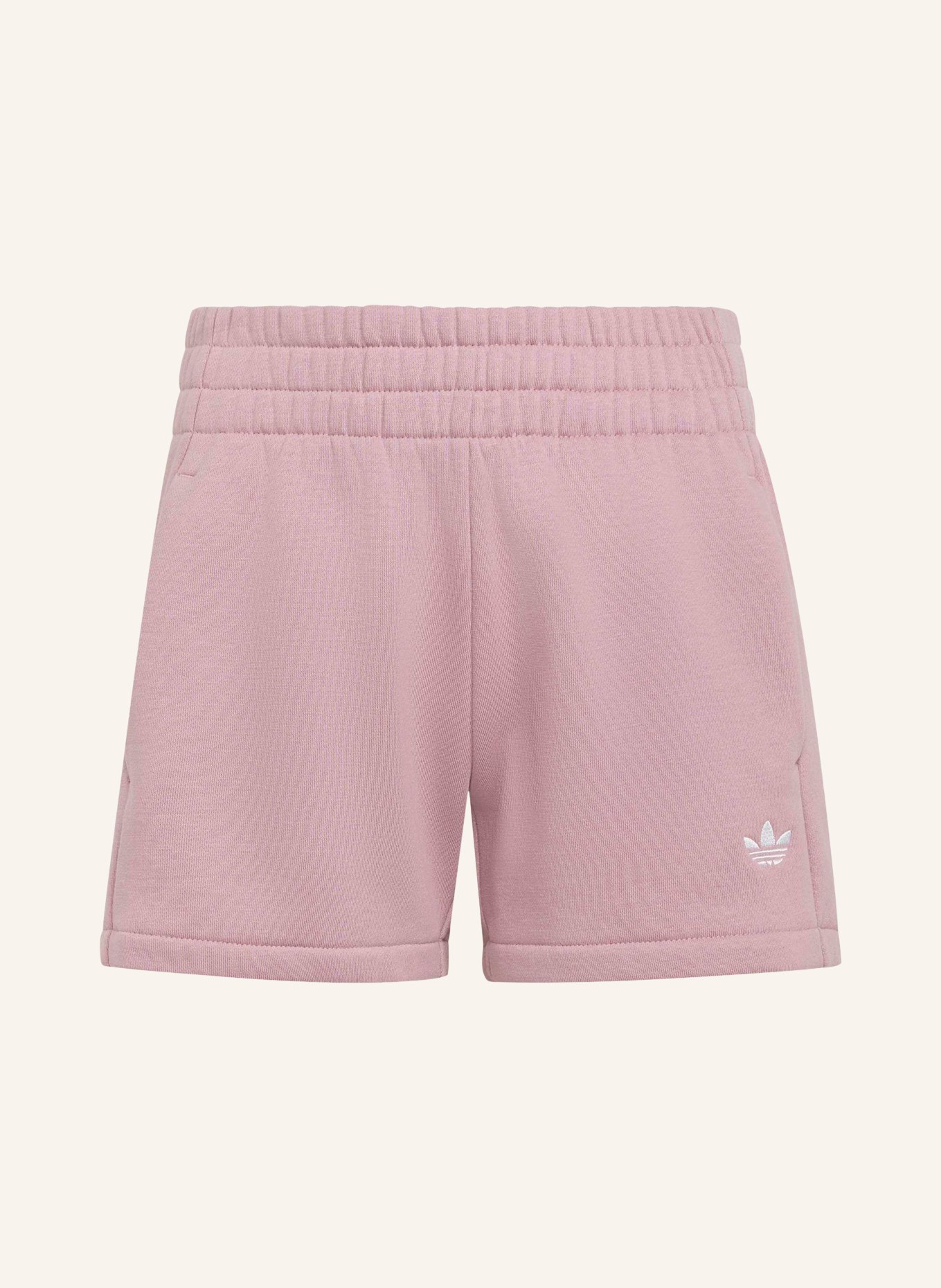 adidas Originals Short en molleton LOOSE HIGH WAIST: ROSÉ