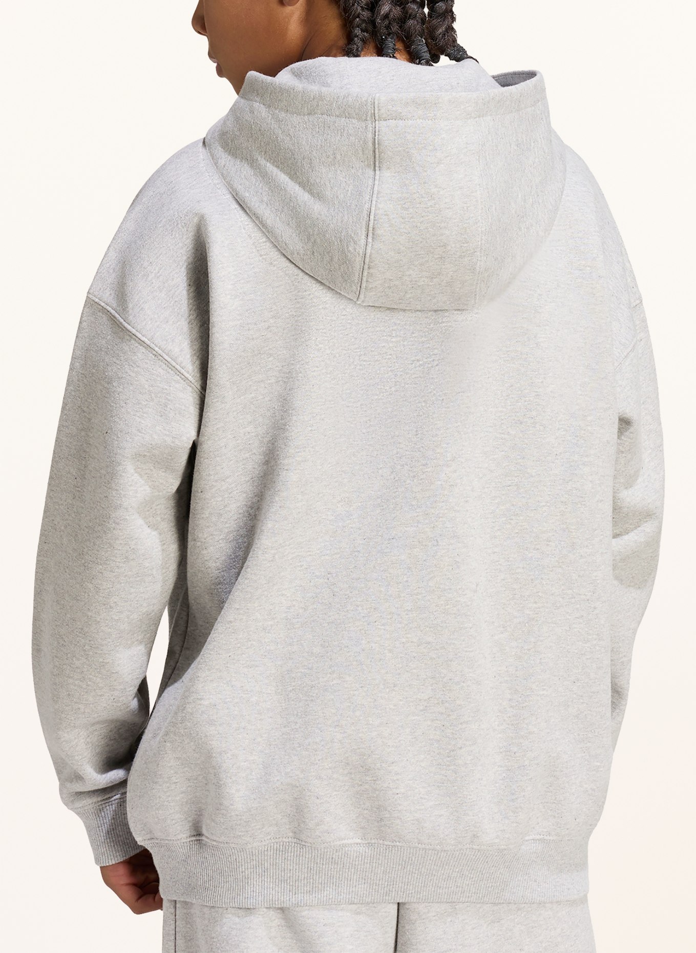 adidas Originals Sweat zippé: GRIS CLAIR