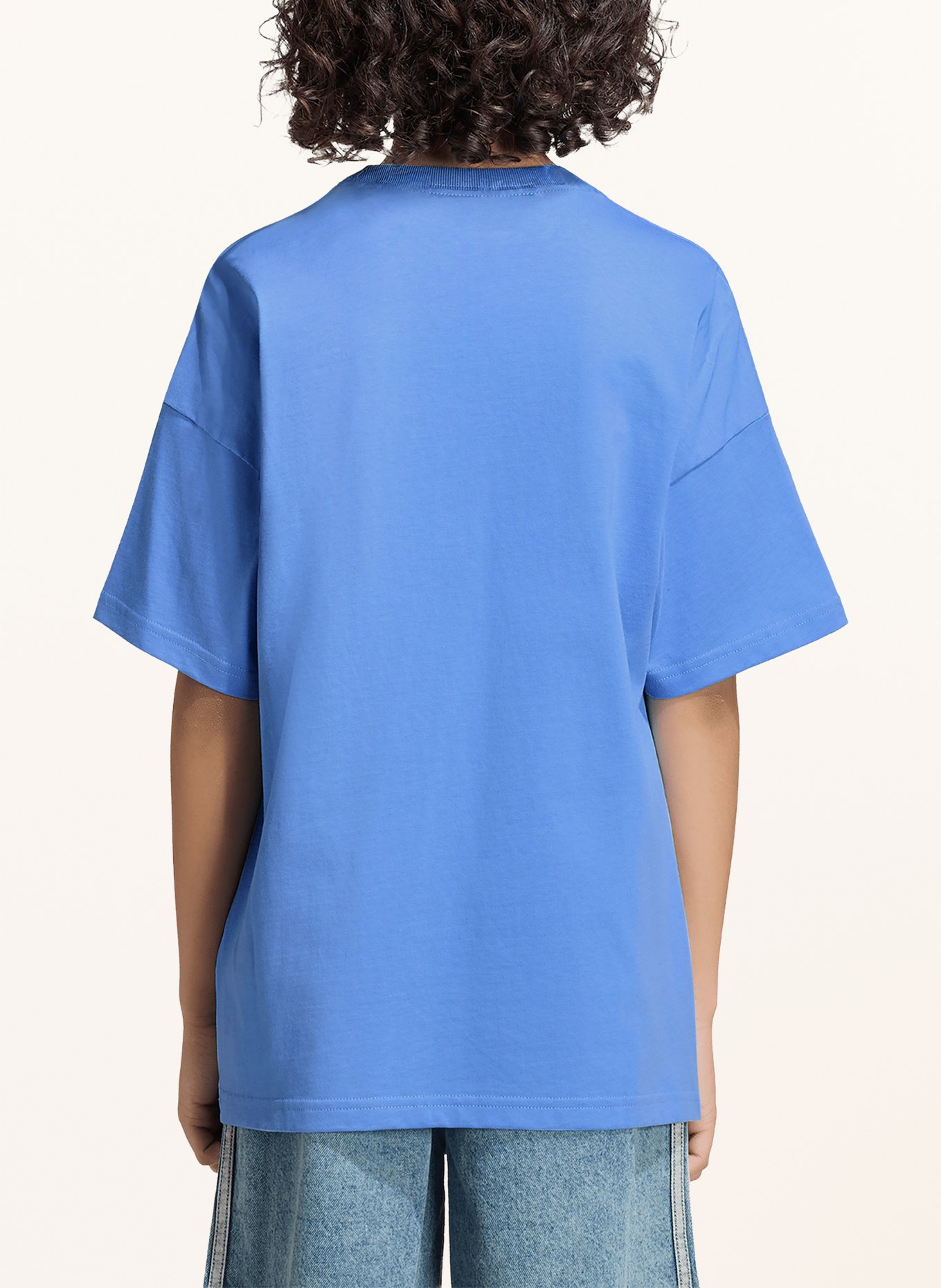 adidas Originals Tričko LOOSE BATWING: MODRÁ