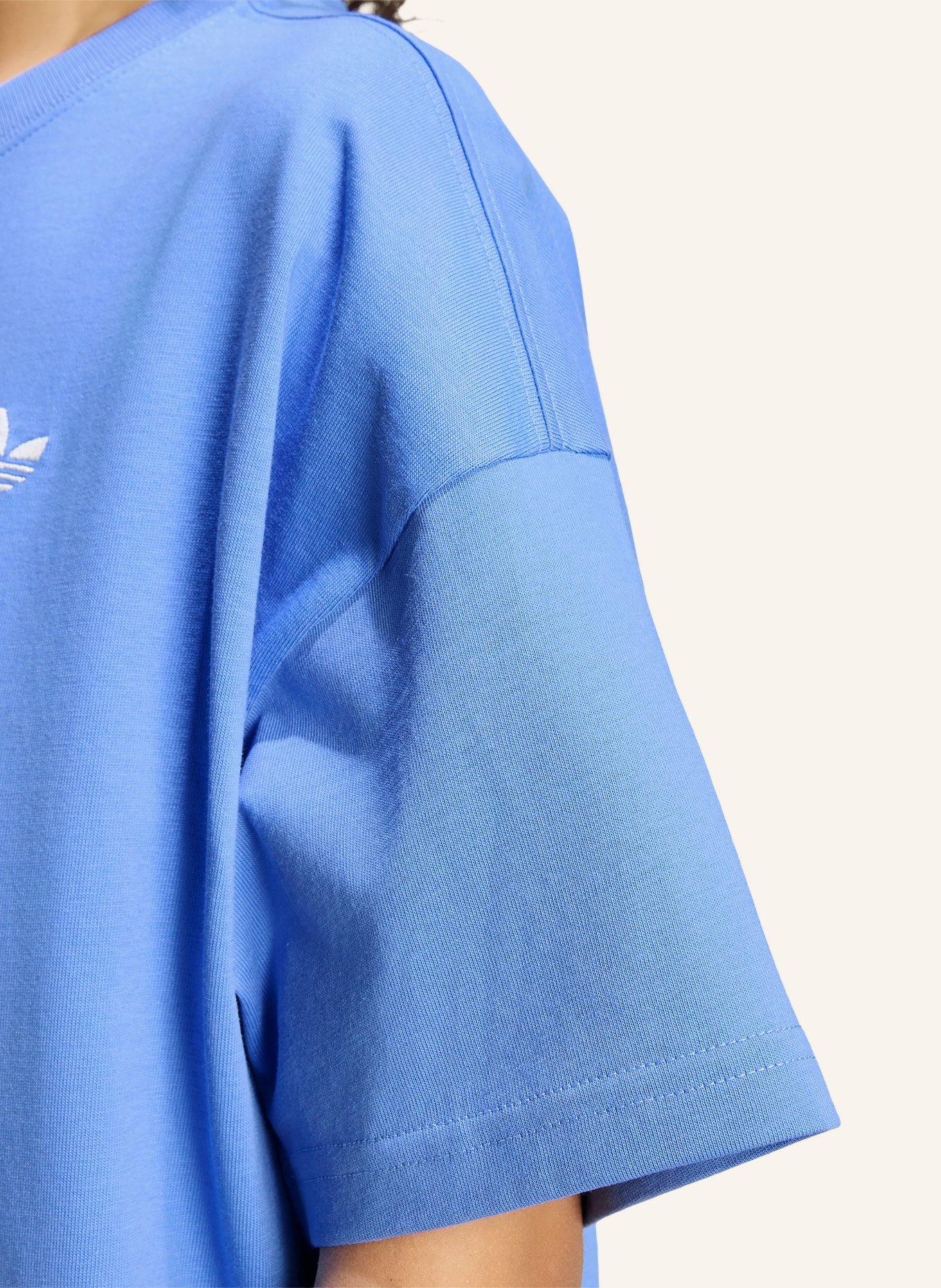 adidas Originals Tričko LOOSE BATWING: MODRÁ