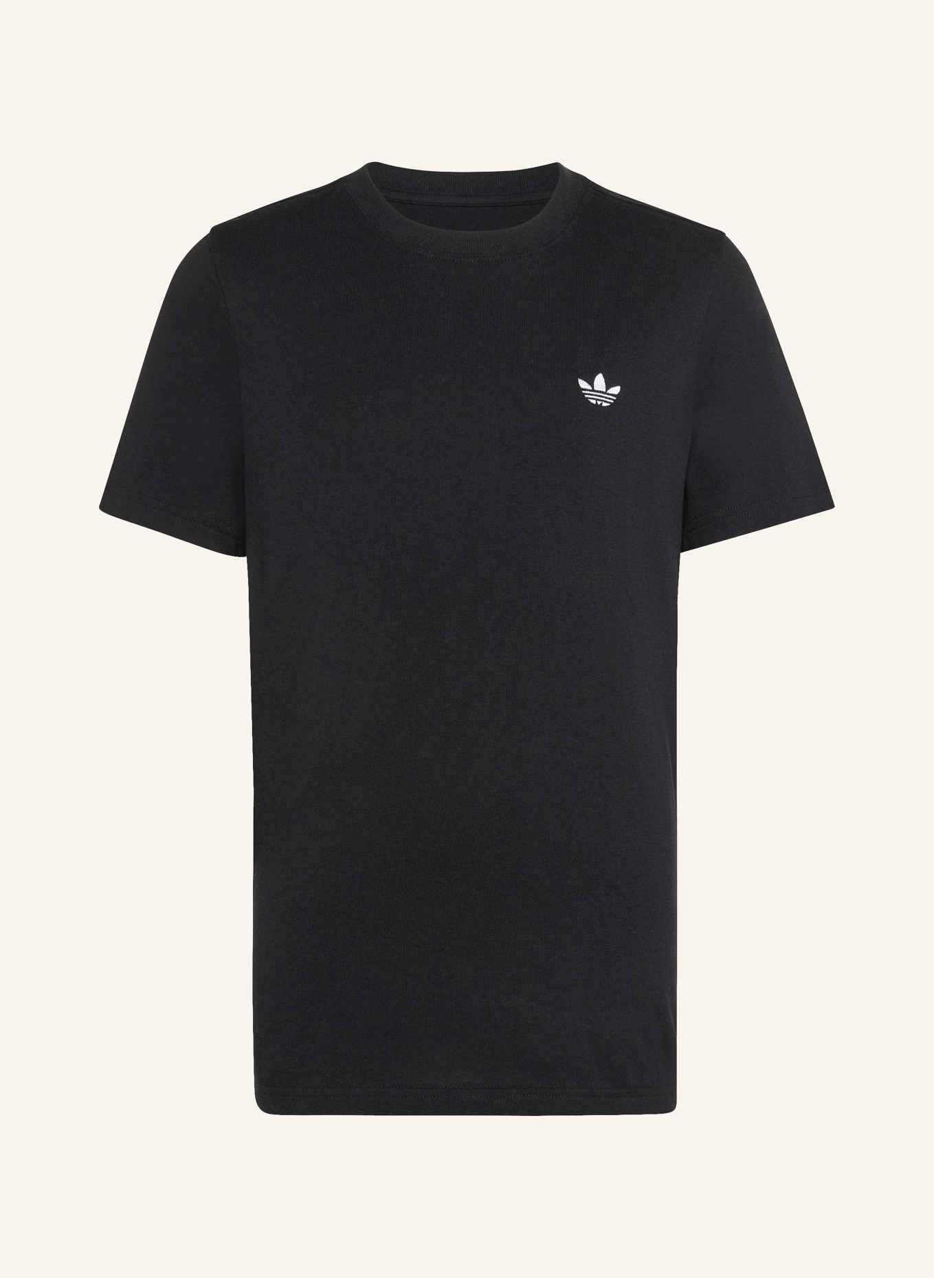 adidas Originals Tričko REGULAR TEE: ČERNÁ