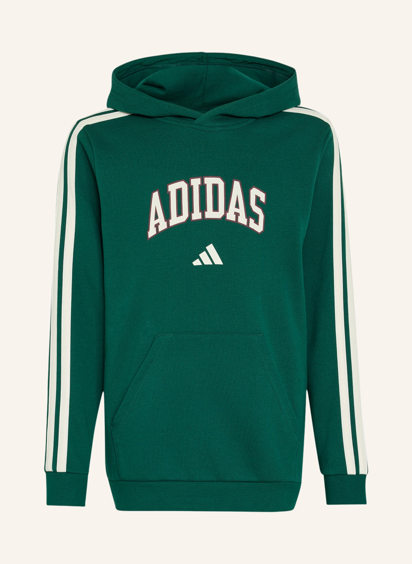 adidas Sweat à capuche CODES COLLEGIATE GRAPHIC: GROEN / BLANC