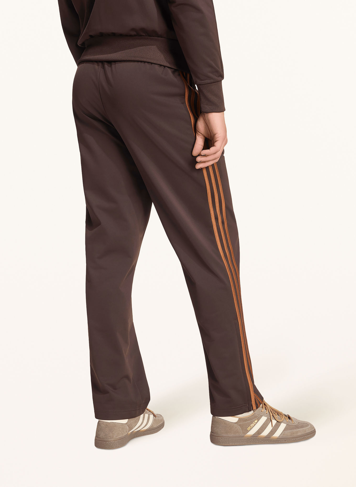 adidas Originals Track Pants FIREBIRD: DUNKELBRAUN / COGNAC
