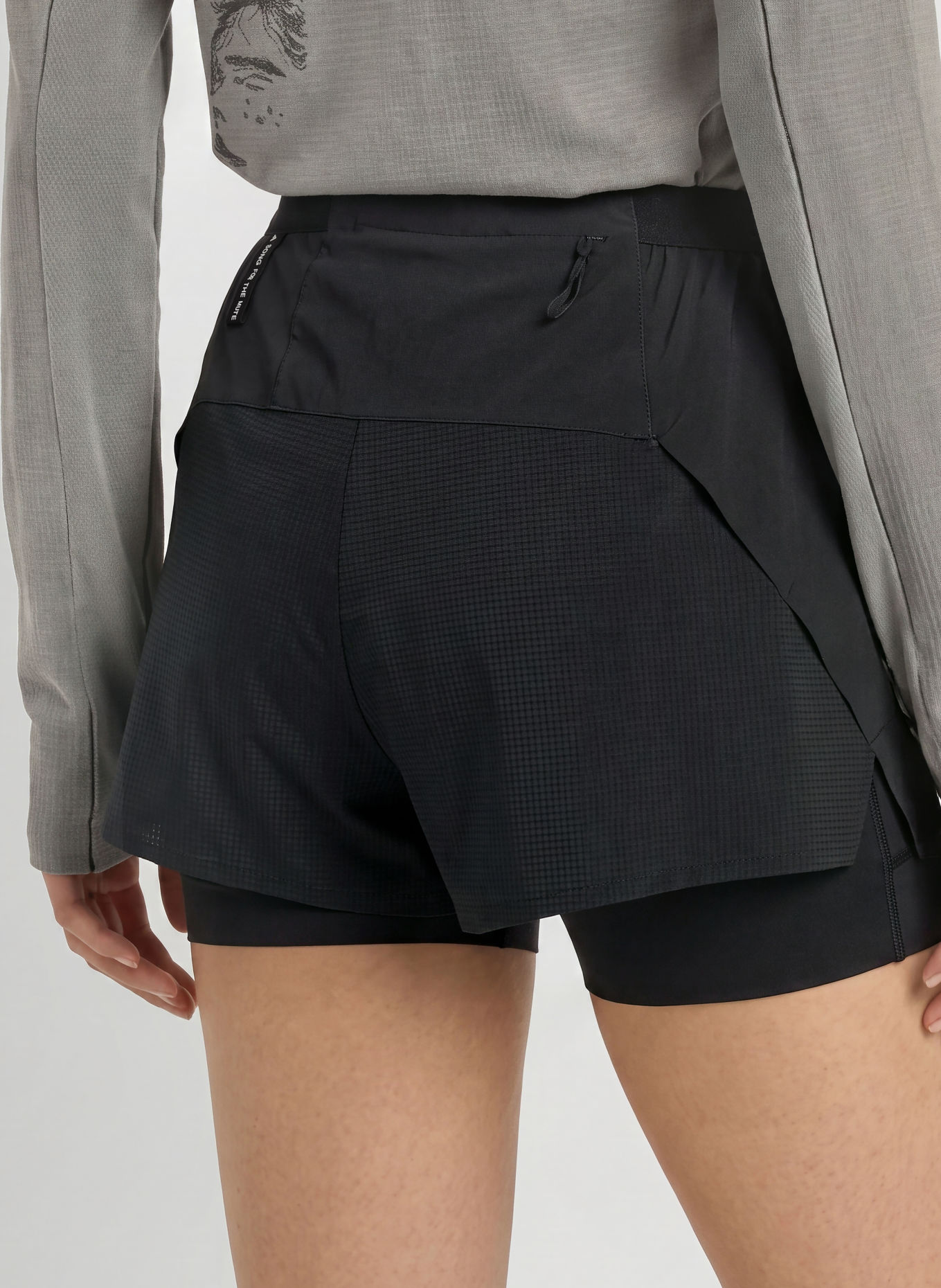 adidas 2-in-1-Laufshorts: SCHWARZ