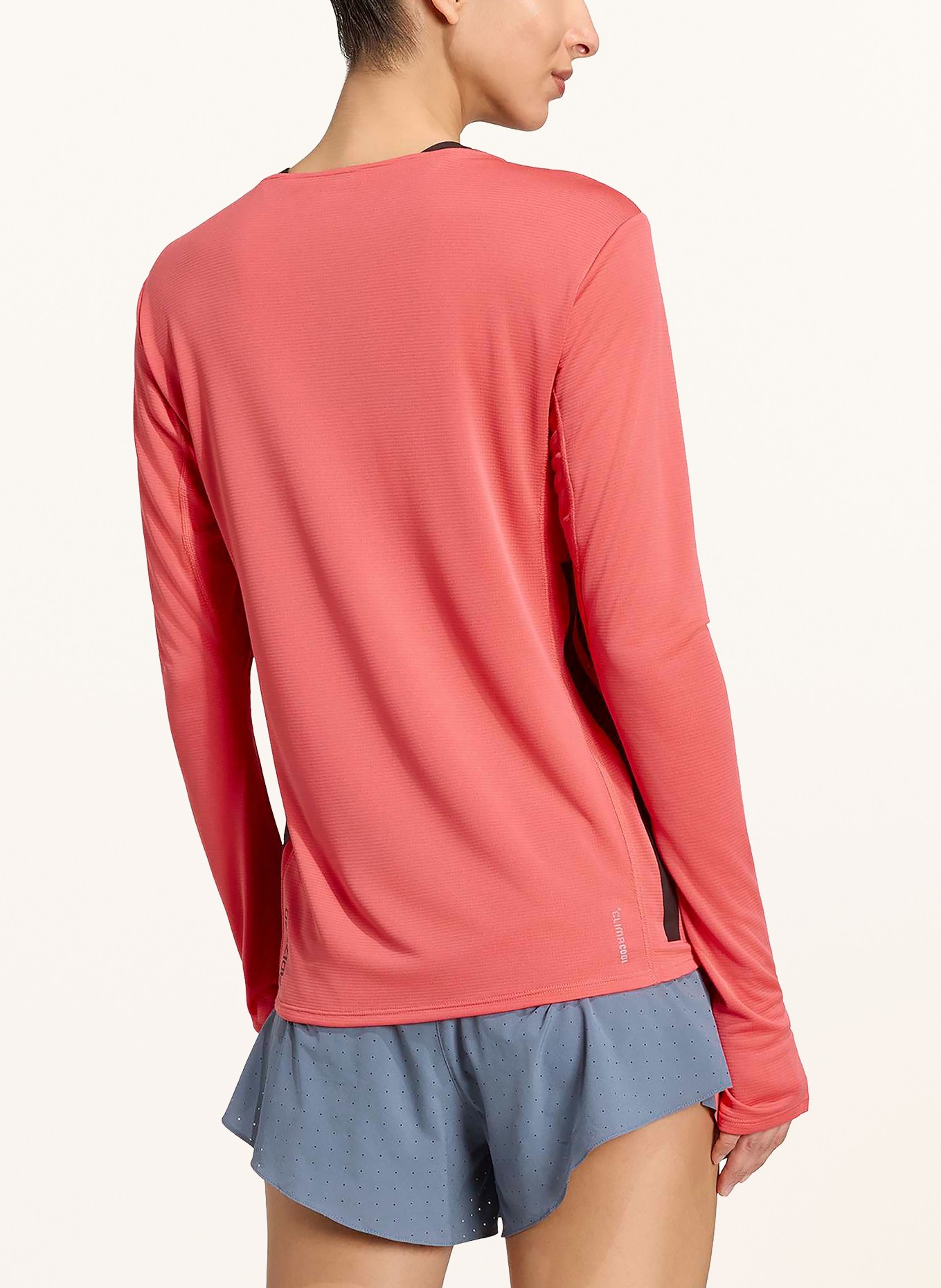 adidas T-shirt technique ADIZERO RUNNING: ROUGE CLAIR