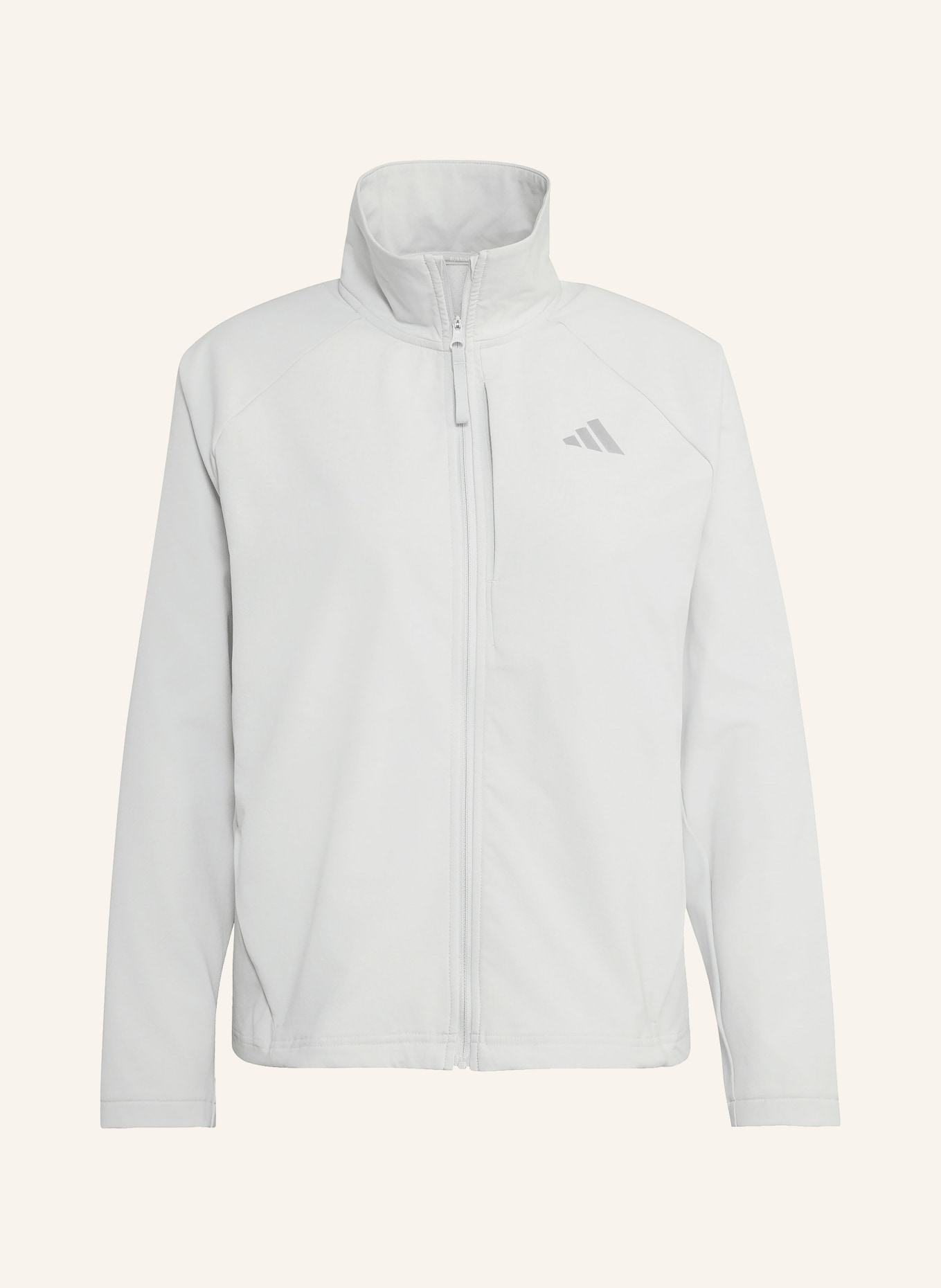 adidas Veste de course ADI365: GRIS CLAIR