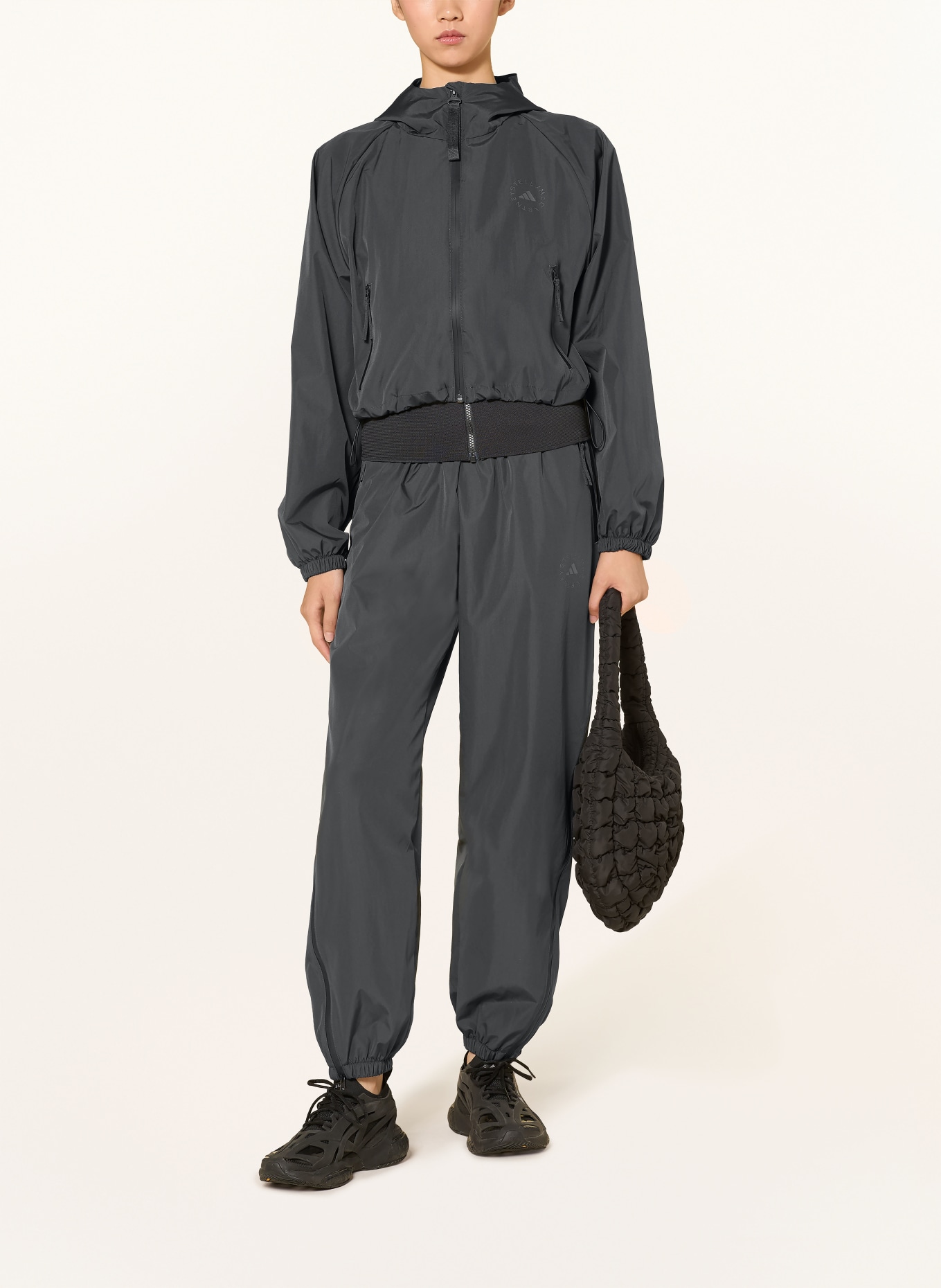 adidas by Stella McCartney Trackpants ADIDAS BY STELLA MCCARTNEY: ZWART