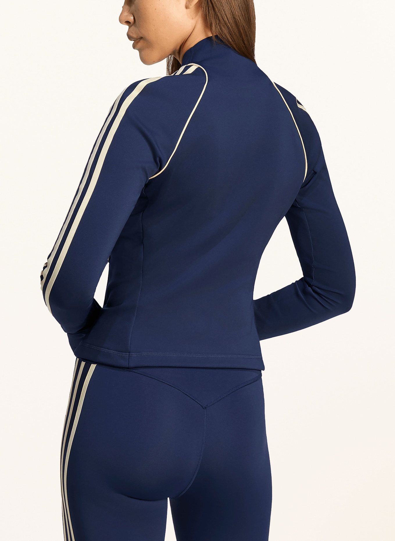 adidas Originals Jerseyjacke ADIDAS ORIGINALS SPORT SUPERSTAR: DUNKELBLAU / ECRU