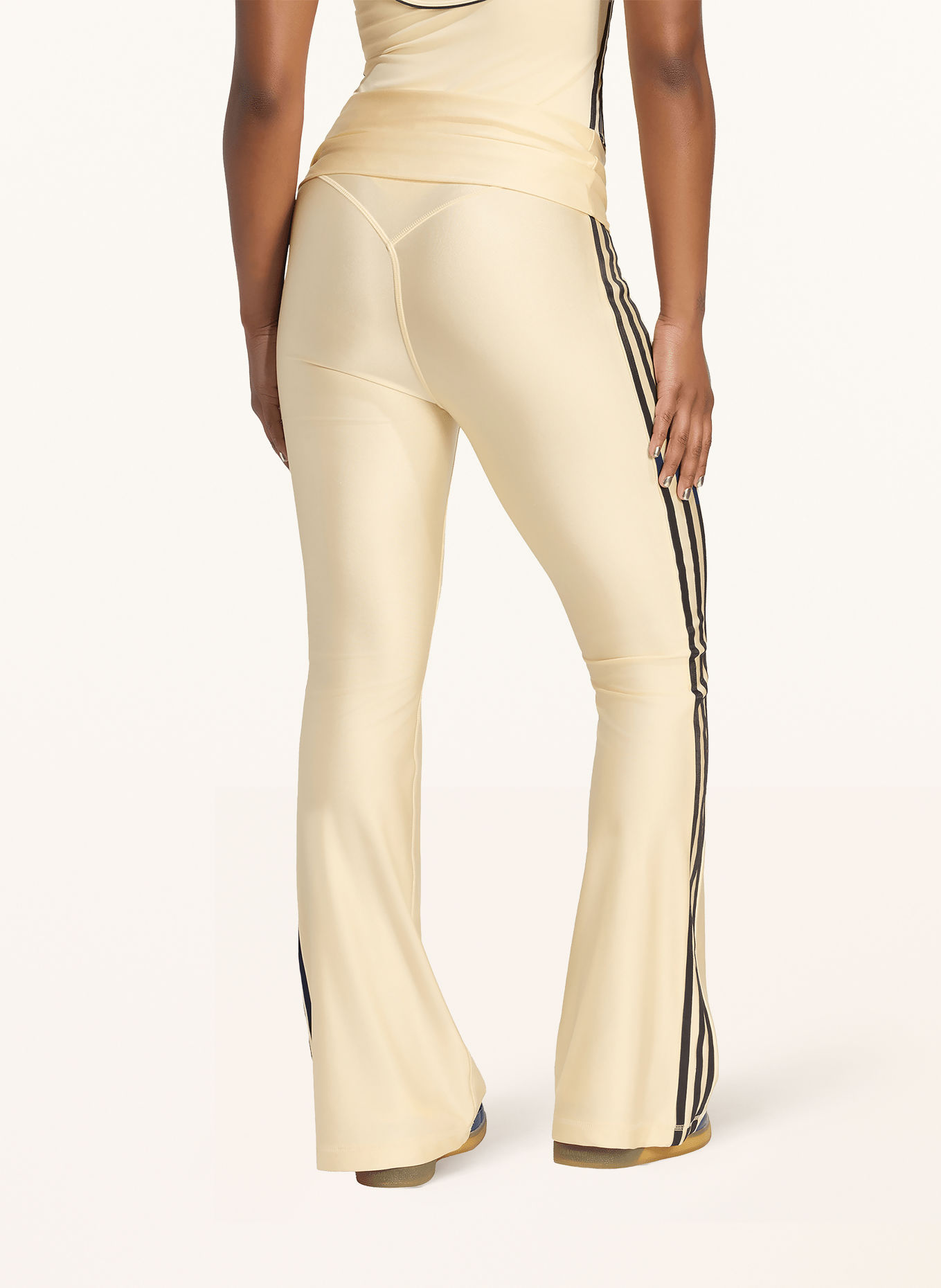 adidas Originals Tights ORIGINALS SPORT SUPERSTAR: CRÈME / DONKERBLAUW