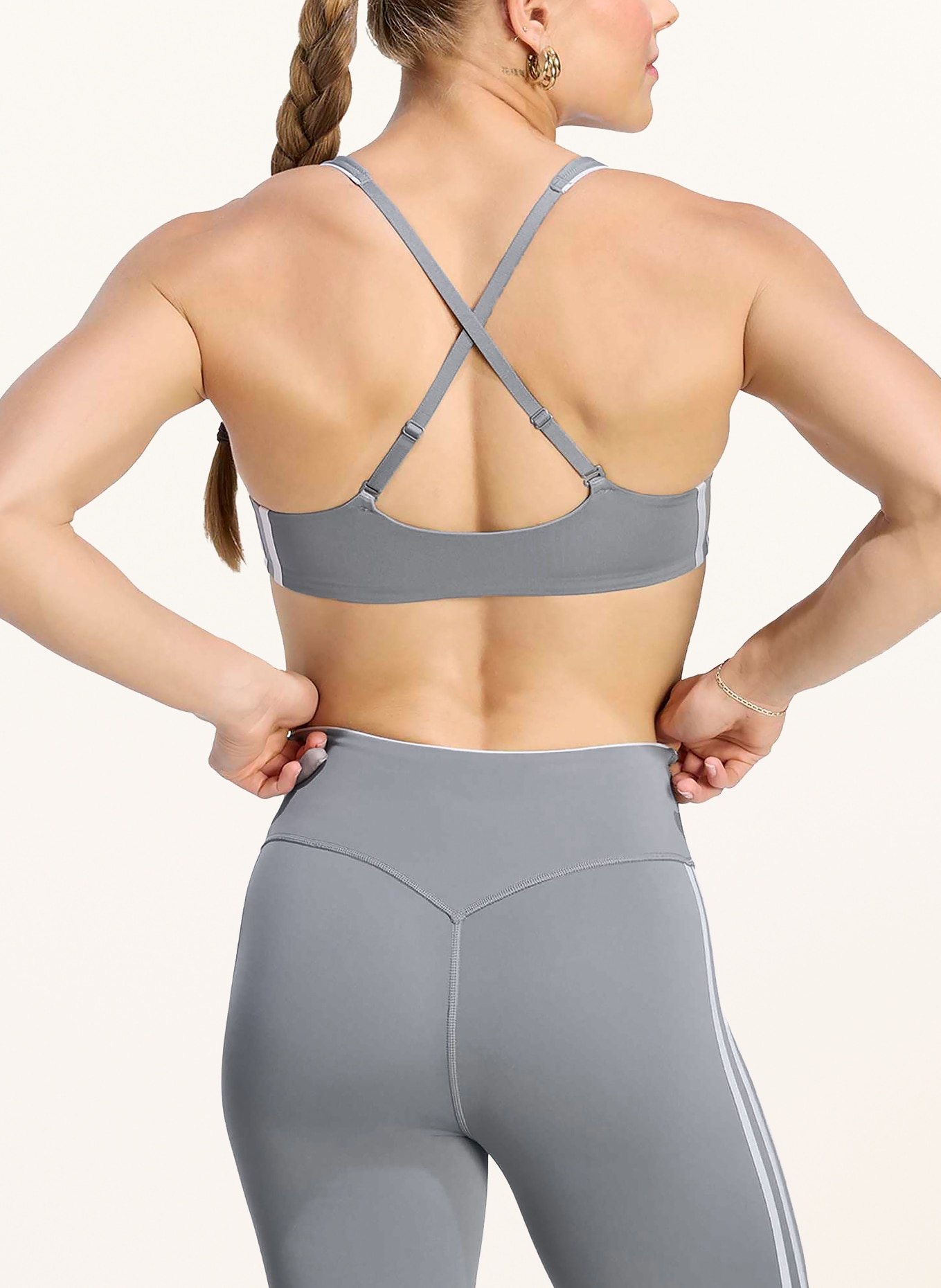 adidas Originals Sport-BH ORIGINALS SPORT: GRAU / HELLGRAU