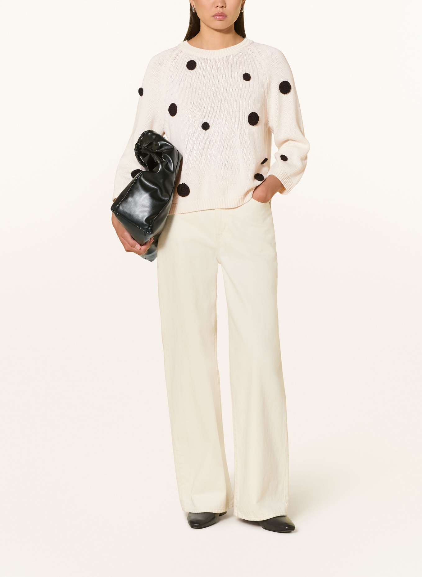 oui Sweater: CREAM