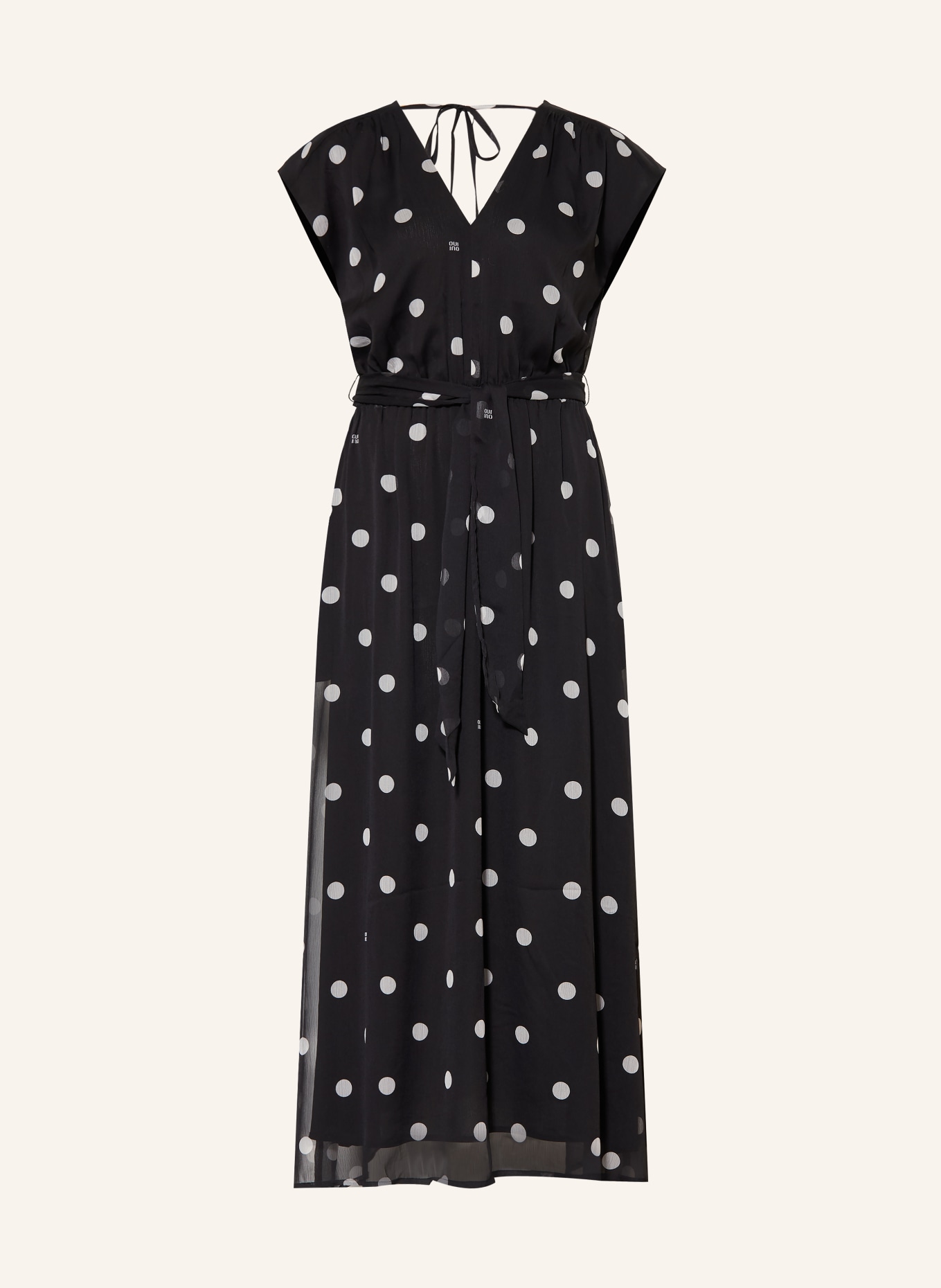 oui Dress: BLACK / WHITE