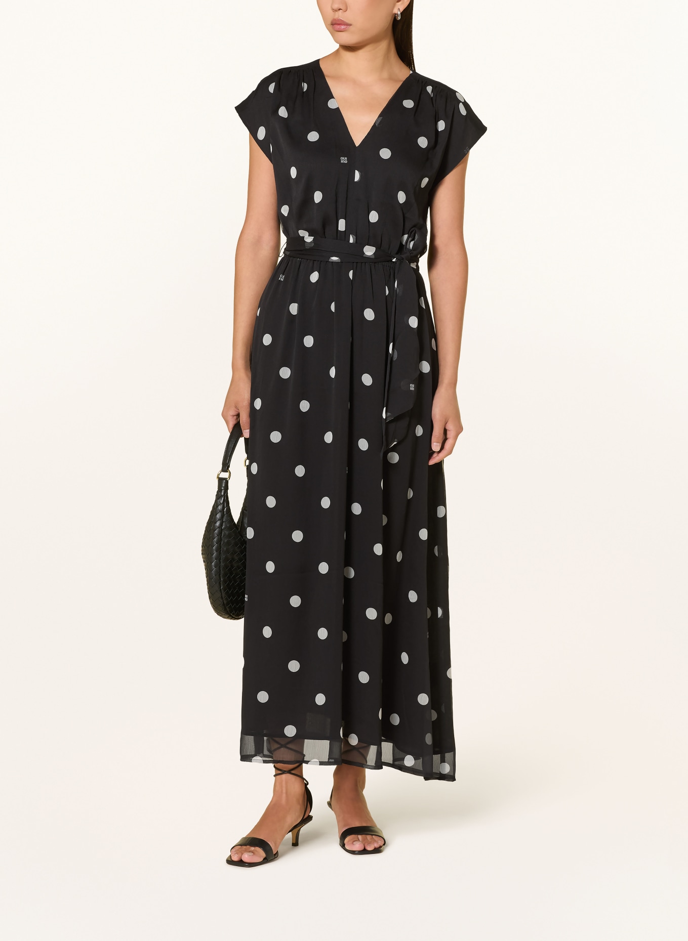 oui Dress: BLACK / WHITE
