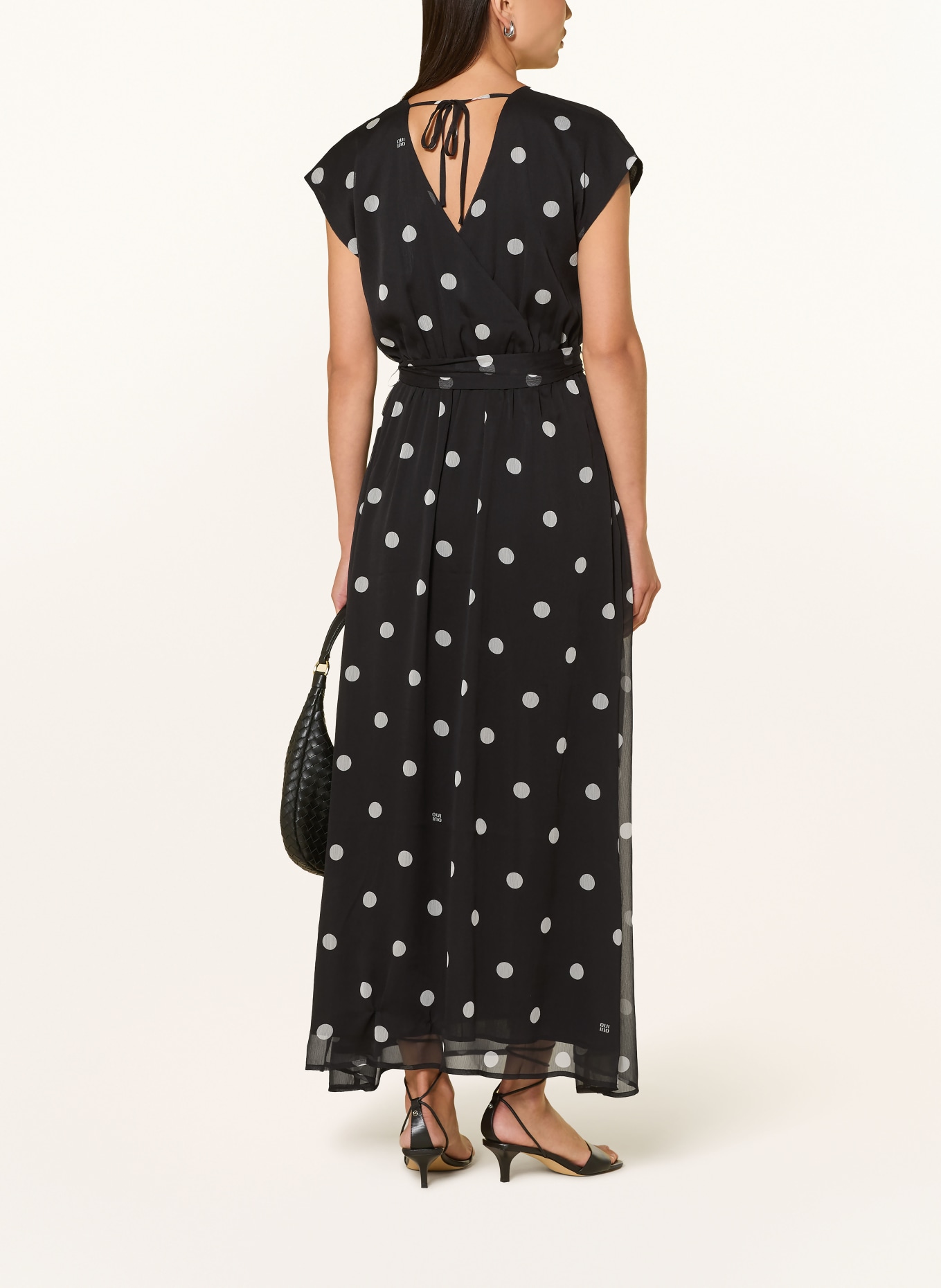 oui Dress: BLACK / WHITE