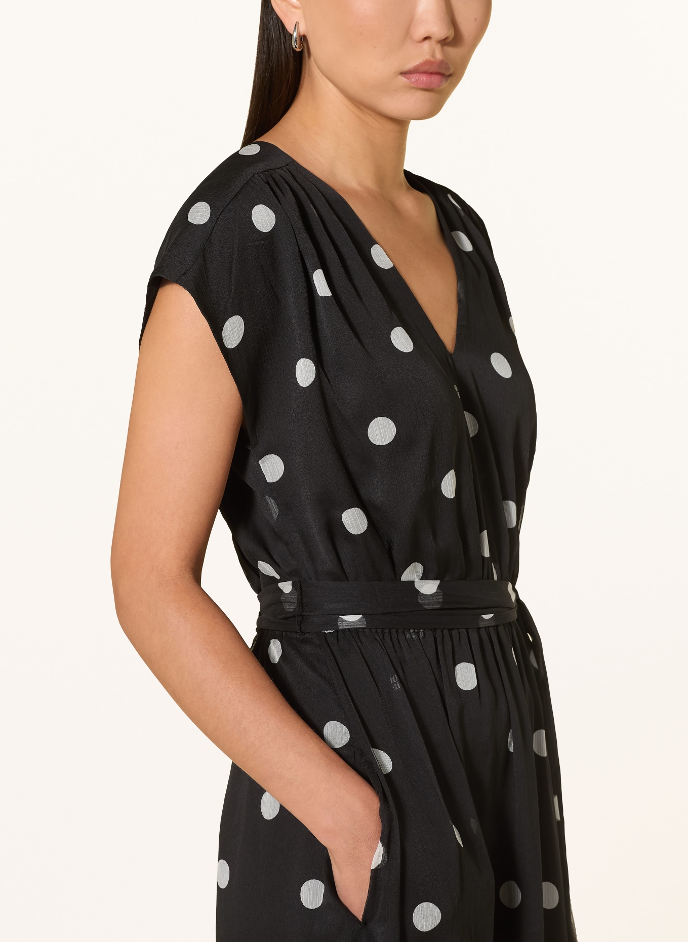 oui Dress: BLACK / WHITE