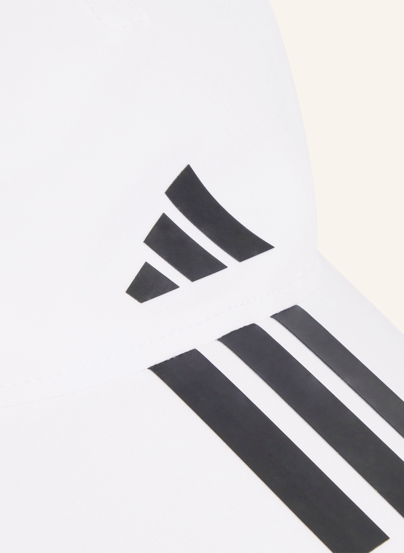 adidas Cap 3-STREIFEN: WEISS / SCHWARZ