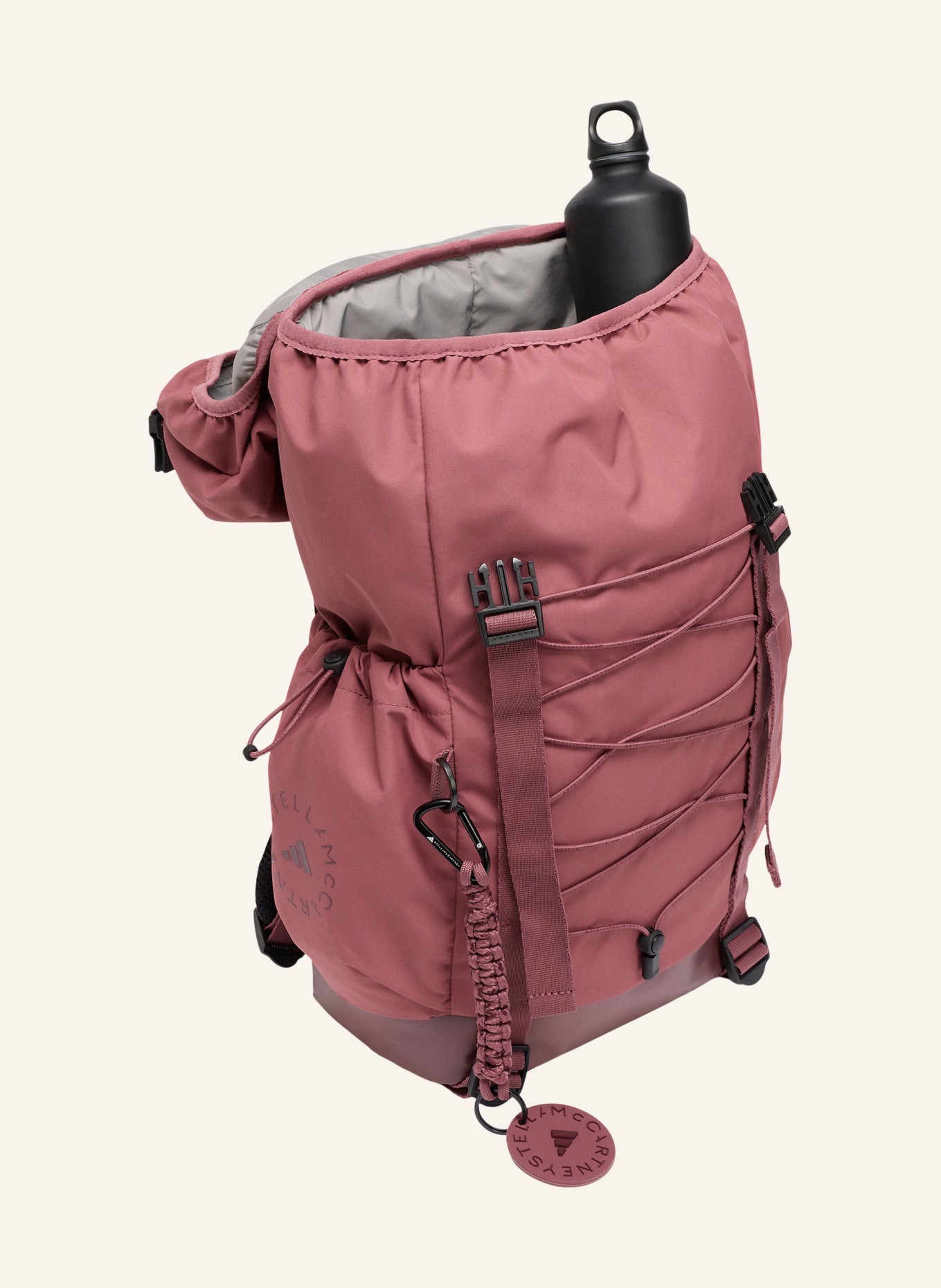 adidas by Stella McCartney Sac à dos ADIDAS BY STELLA MCCARTNEY avec compartiment pour ordinateur portable: VIEUX ROSE