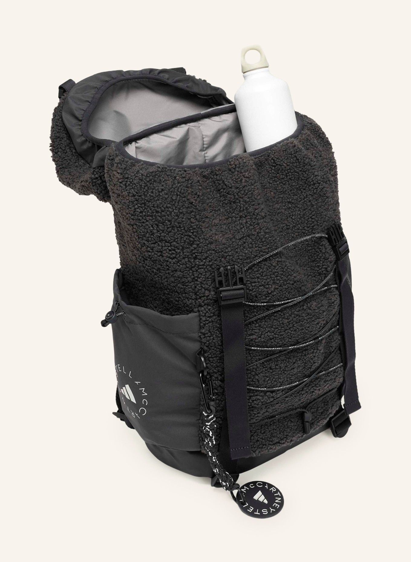 adidas by Stella McCartney Sac à dos ADIDAS BY STELLA MCCARTNEY 23 l: GRIS FONCÉ / NOIR
