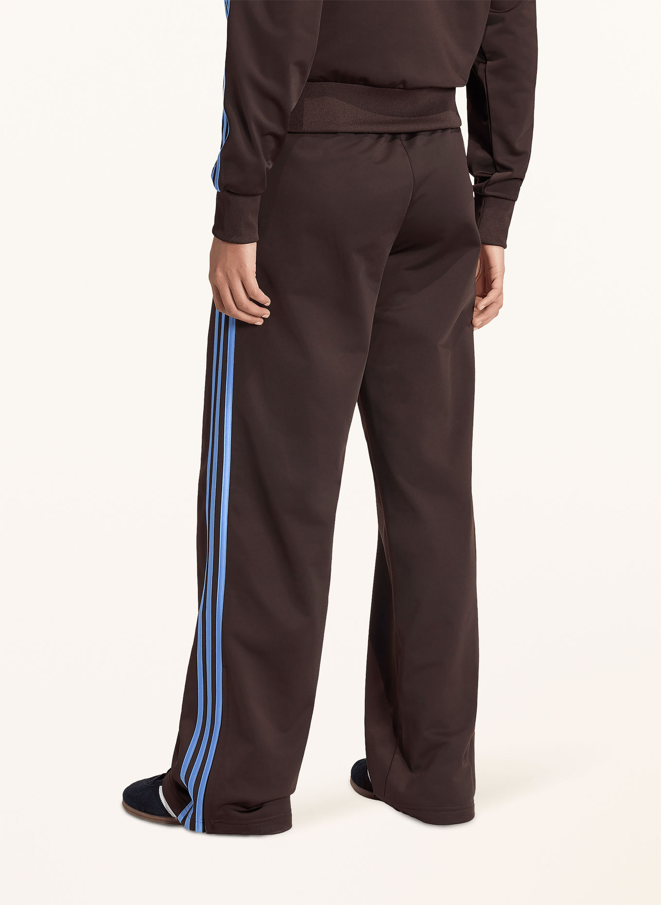 adidas Originals Pantaloni de trening FIREBIRD: MARO ÎNCHIS / ALBASTRU