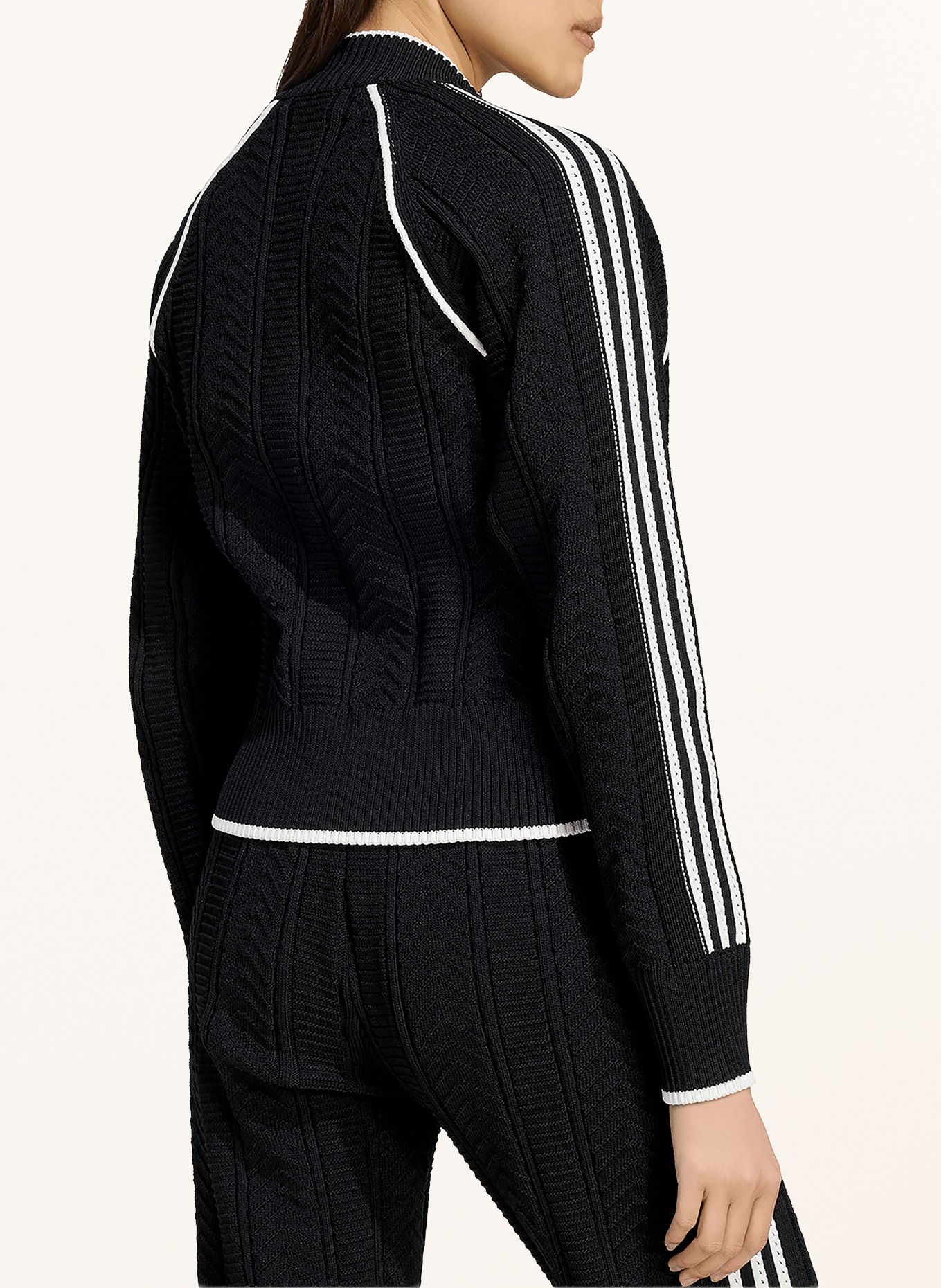 adidas Originals Vest SST met afneembare capuchon: ZWART / WIT