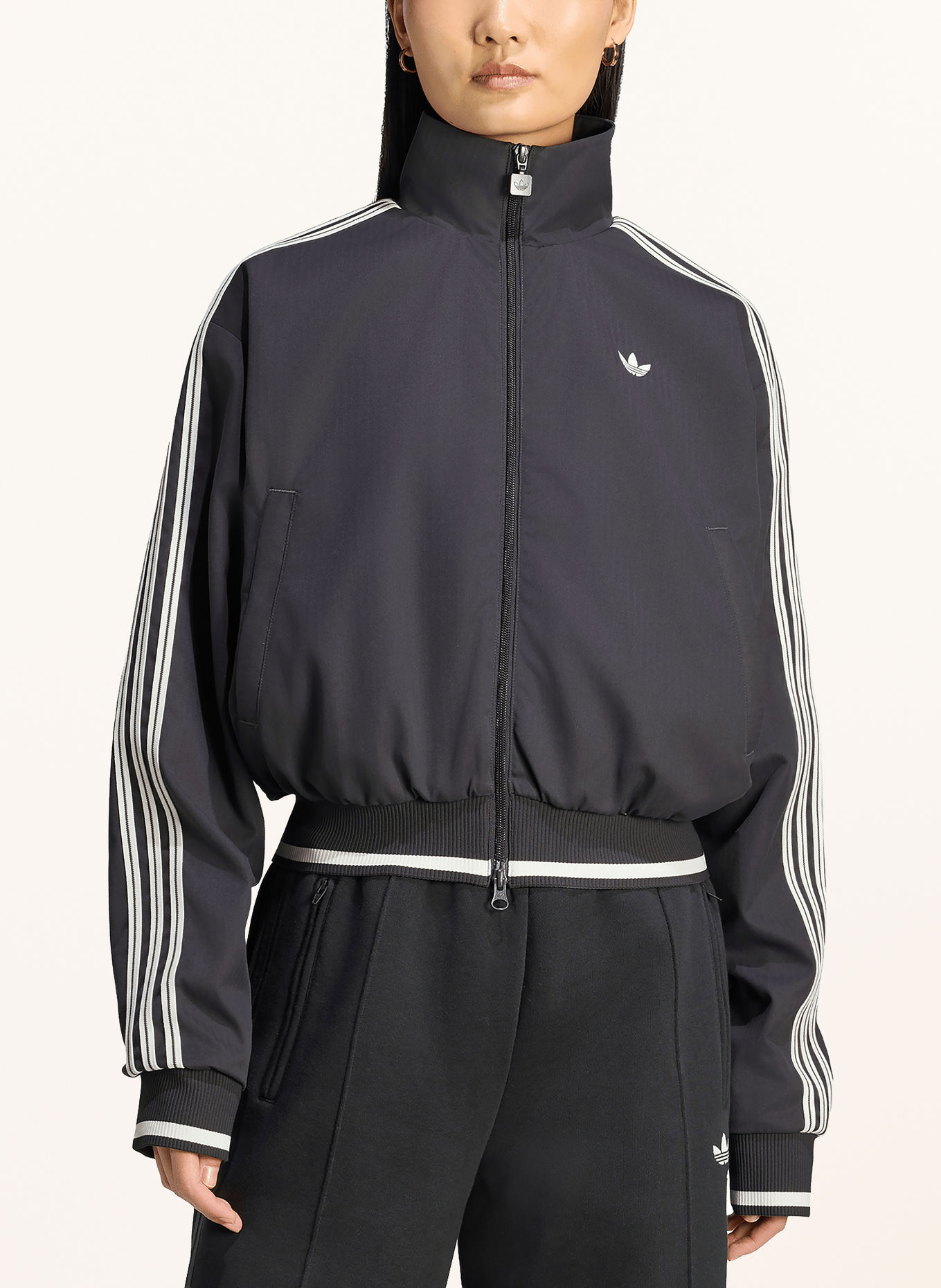 adidas Originals Blousonjakke FIREBIRD: SORT / HVID