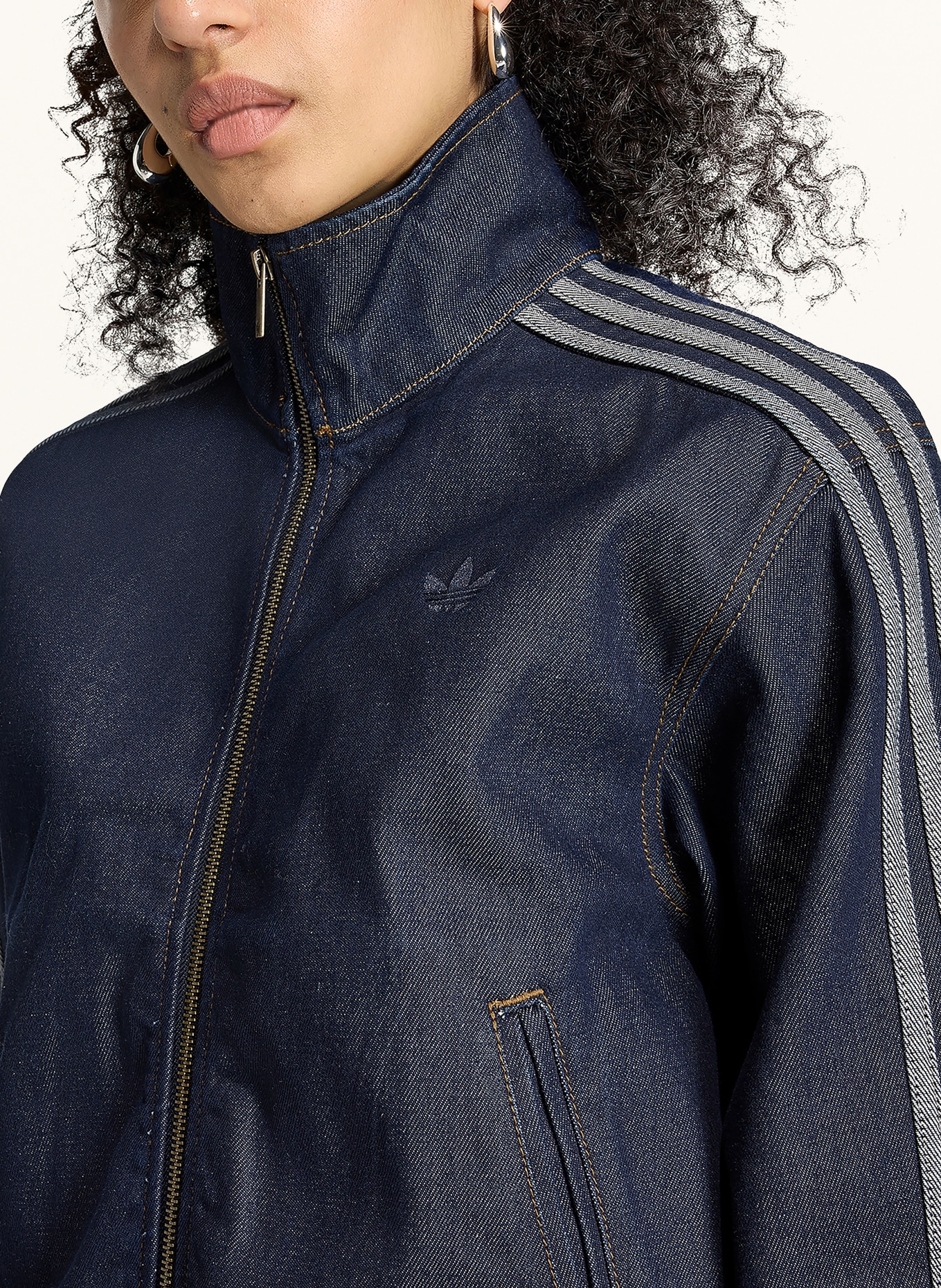 adidas Originals Jeansjacka FIREBIRD DENIM med resår: INDDNM