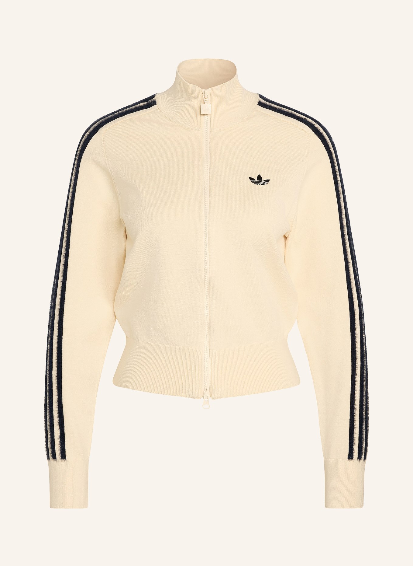 adidas Originals Strickjacke KNIT FIREBIRD: ECRU / DUNKELBLAU