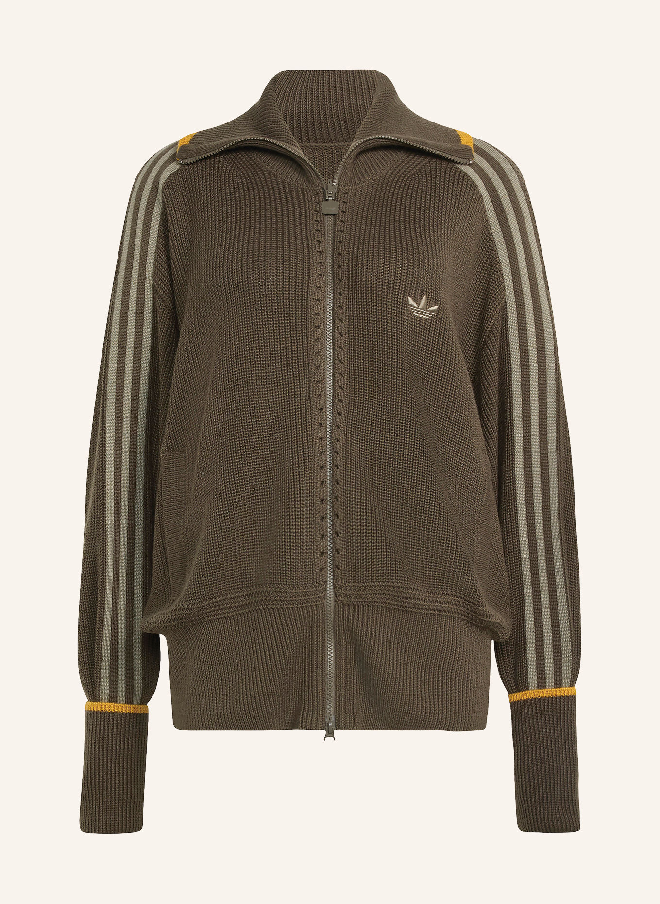 adidas Originals Vest FIREBIRD: BRUIN / GRIJS / DONKERGEEL