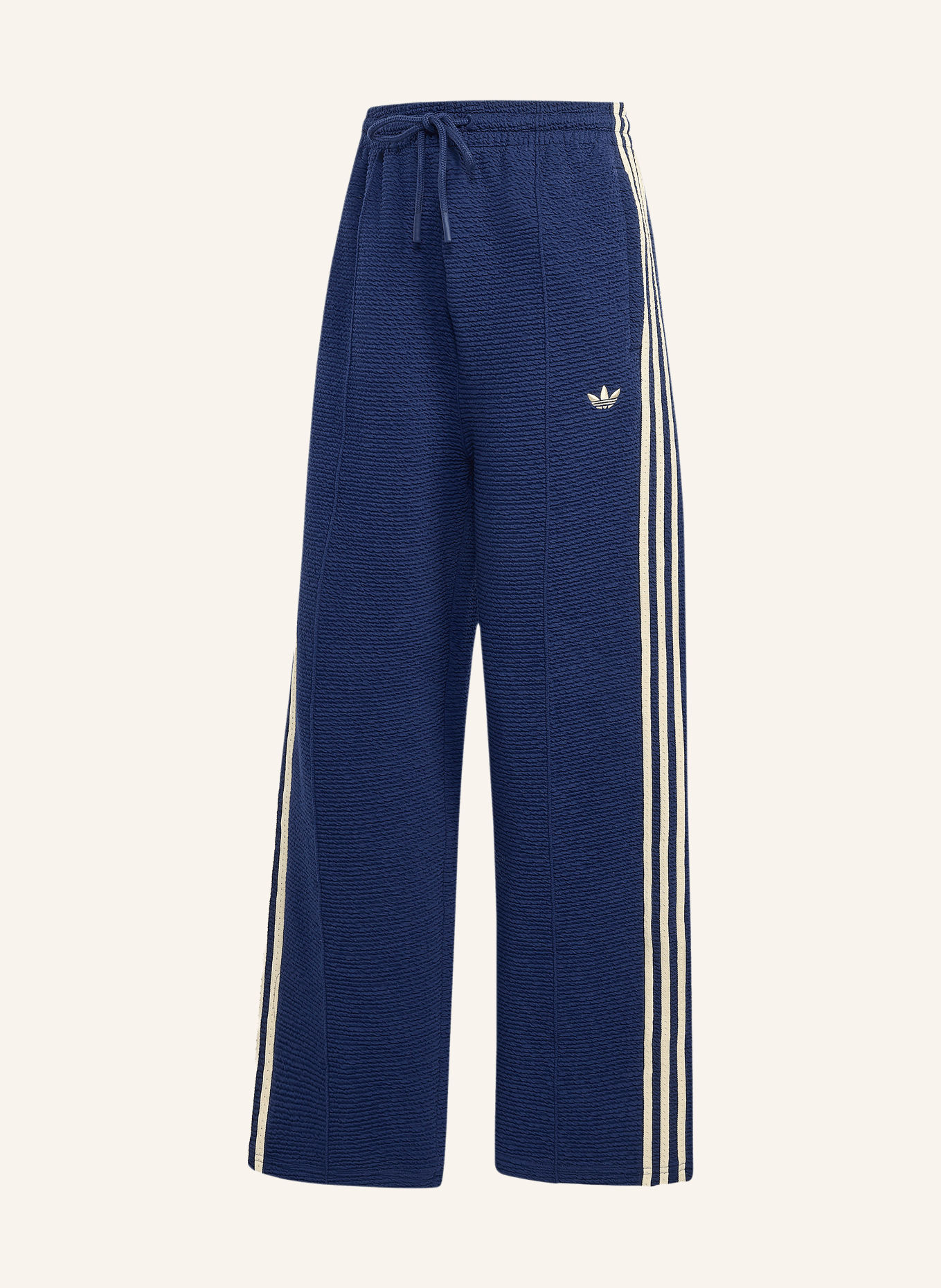 adidas Originals FIREBIRD-Sweatpant met galonstrepen: DONKERBLAUW / CRÈME