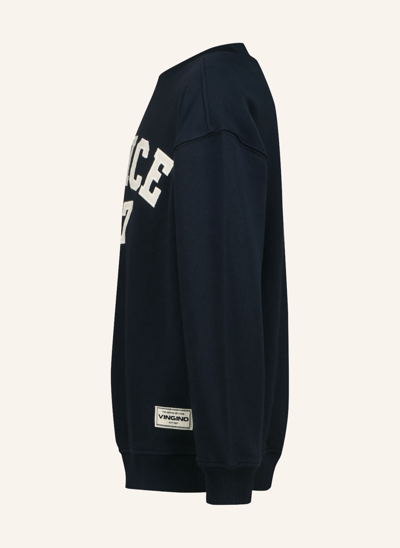 VINGINO Sweatshirt NASH: MÖRKBLÅ / RÖD / VIT