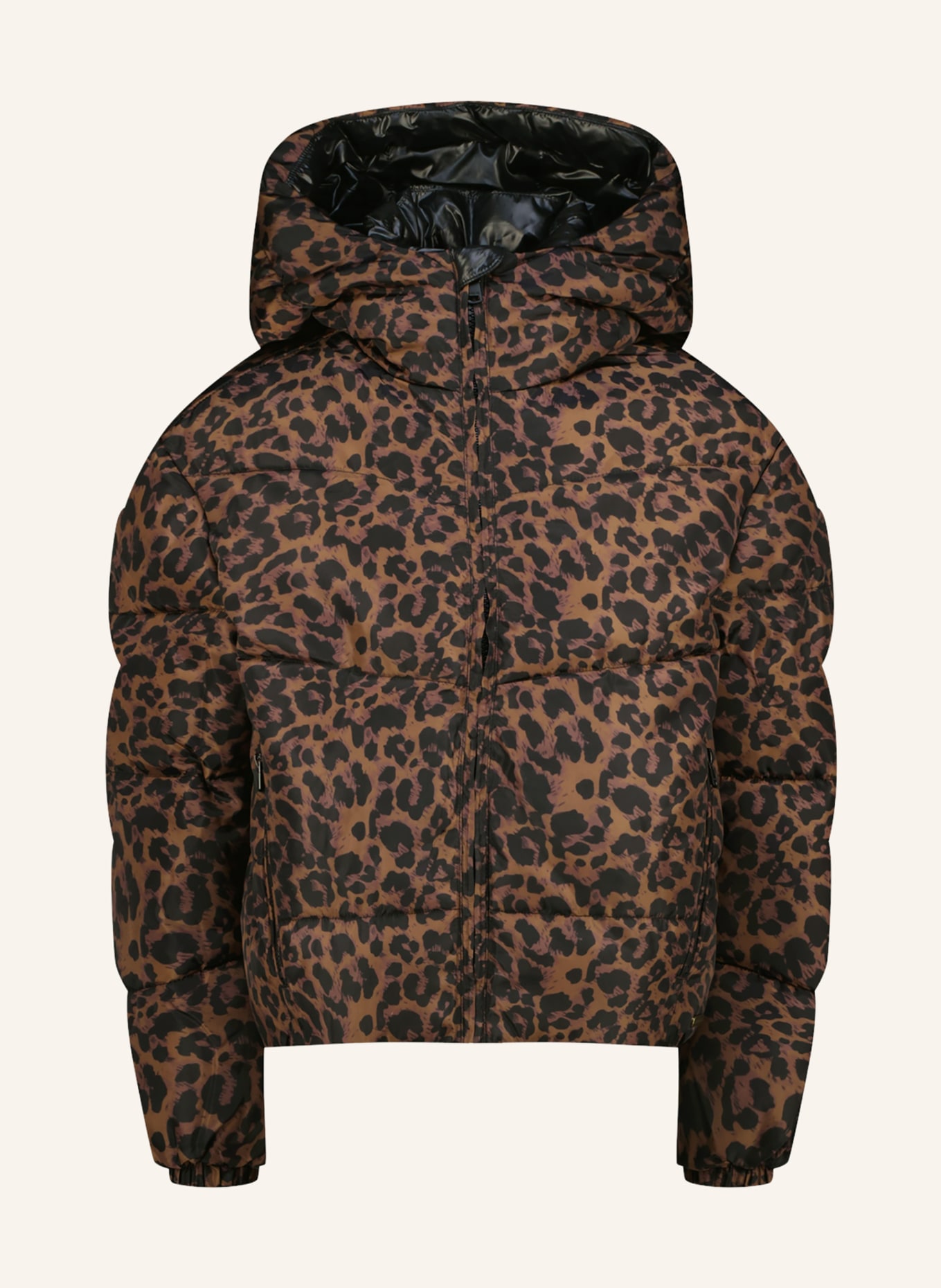 VINGINO TANICE Quilted Jacket: BROWN / BLACK
