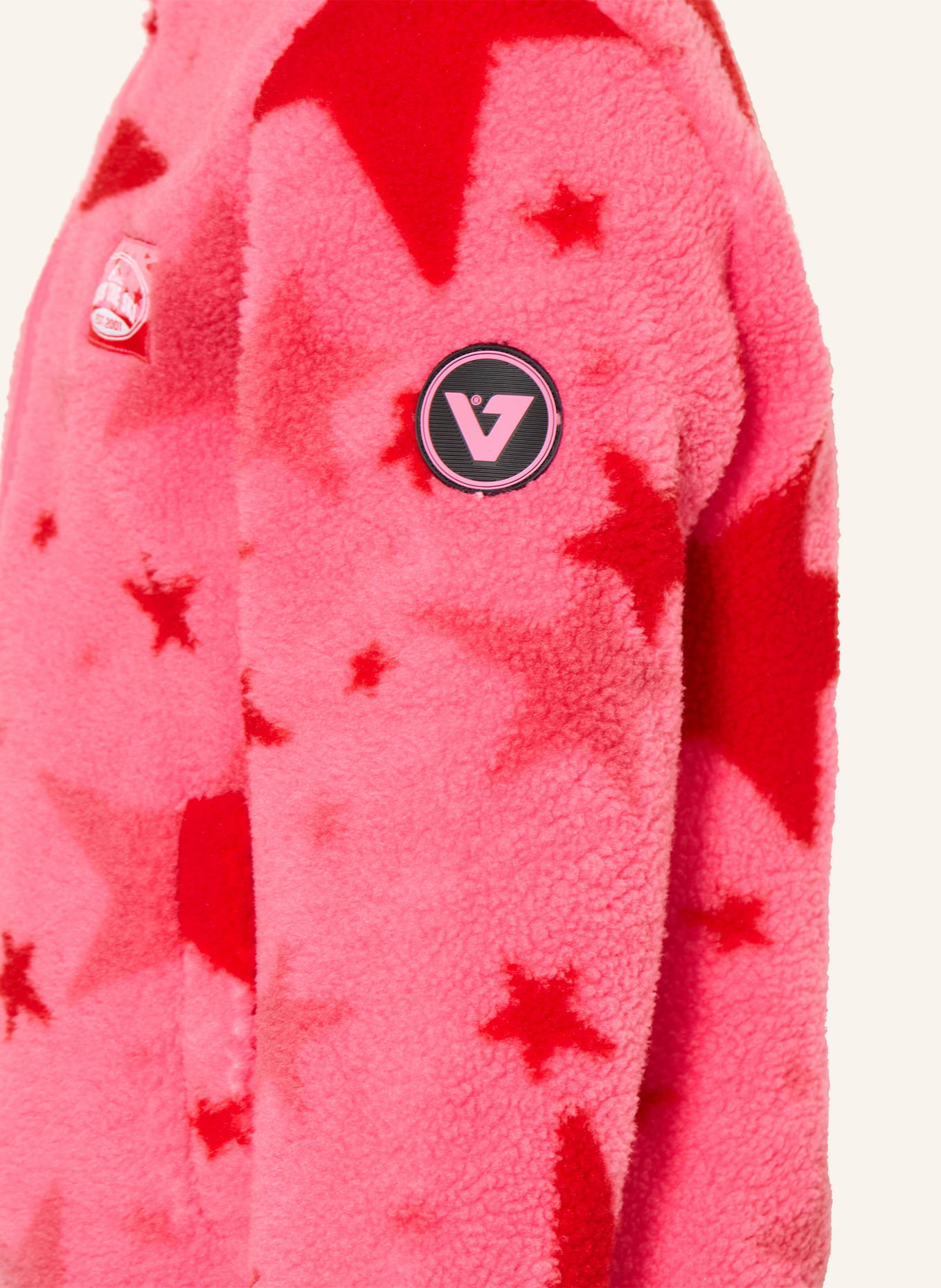 VINGINO Fleecejacke TARLY: PINK / DUNKELROT
