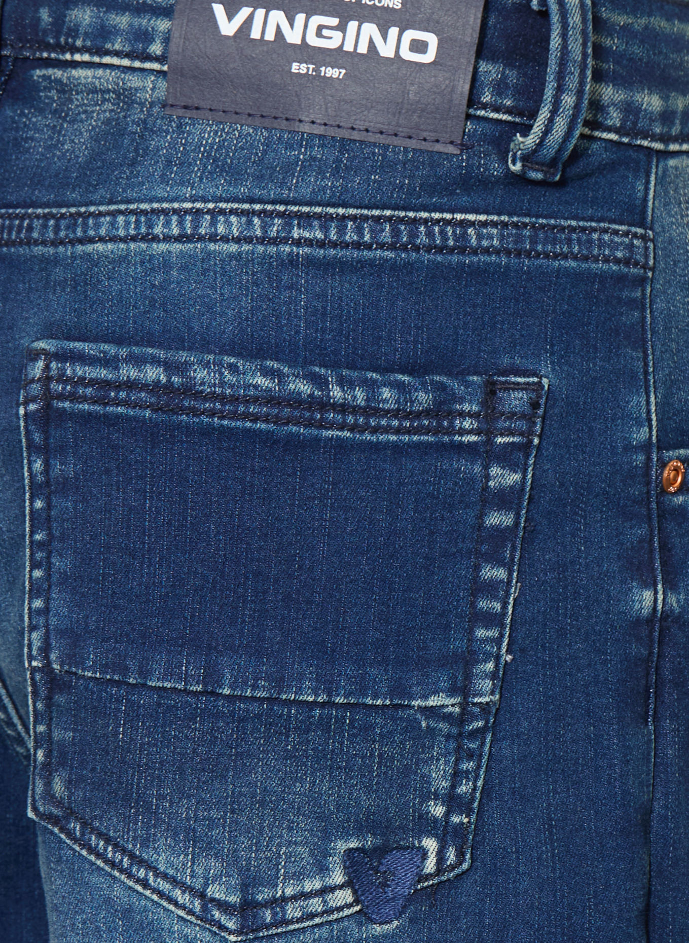 VINGINO Jean KEITH coupe baggy: 168 DEEP DARK