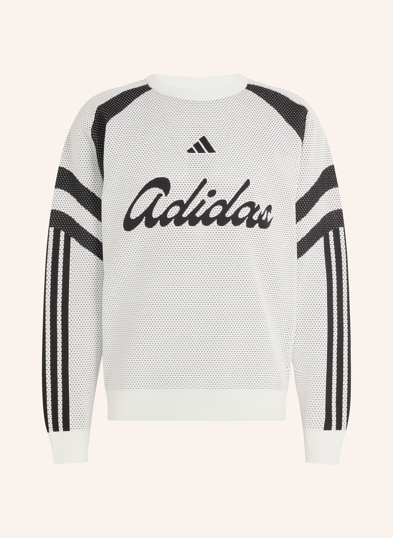 adidas TIRO Sweatshirt: WHITE / BLACK