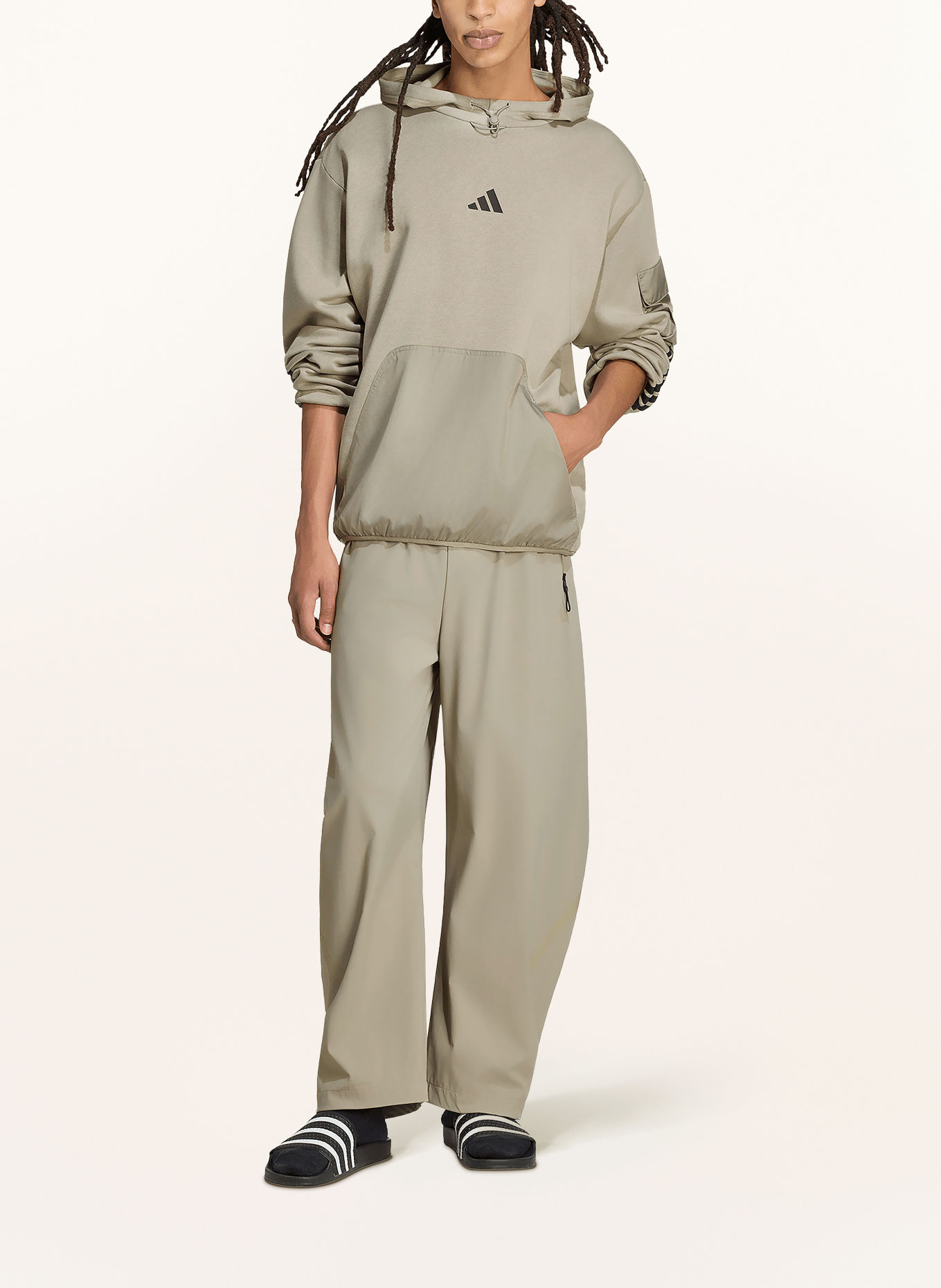 adidas Track pants Z.N.E.: LIGHT GREEN