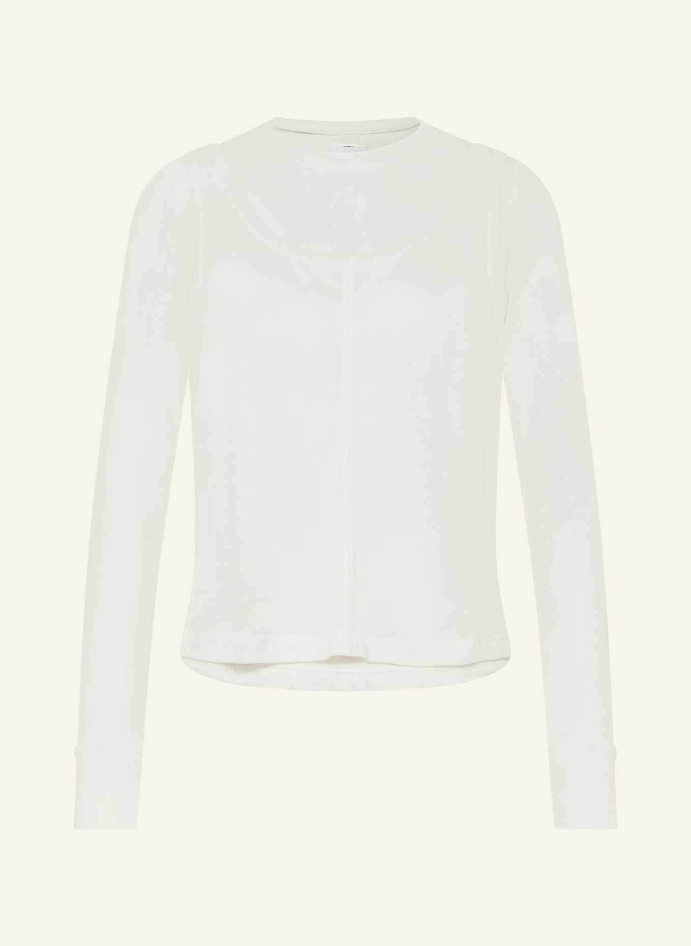 adidas Langærmet SOFT LUX: HVID