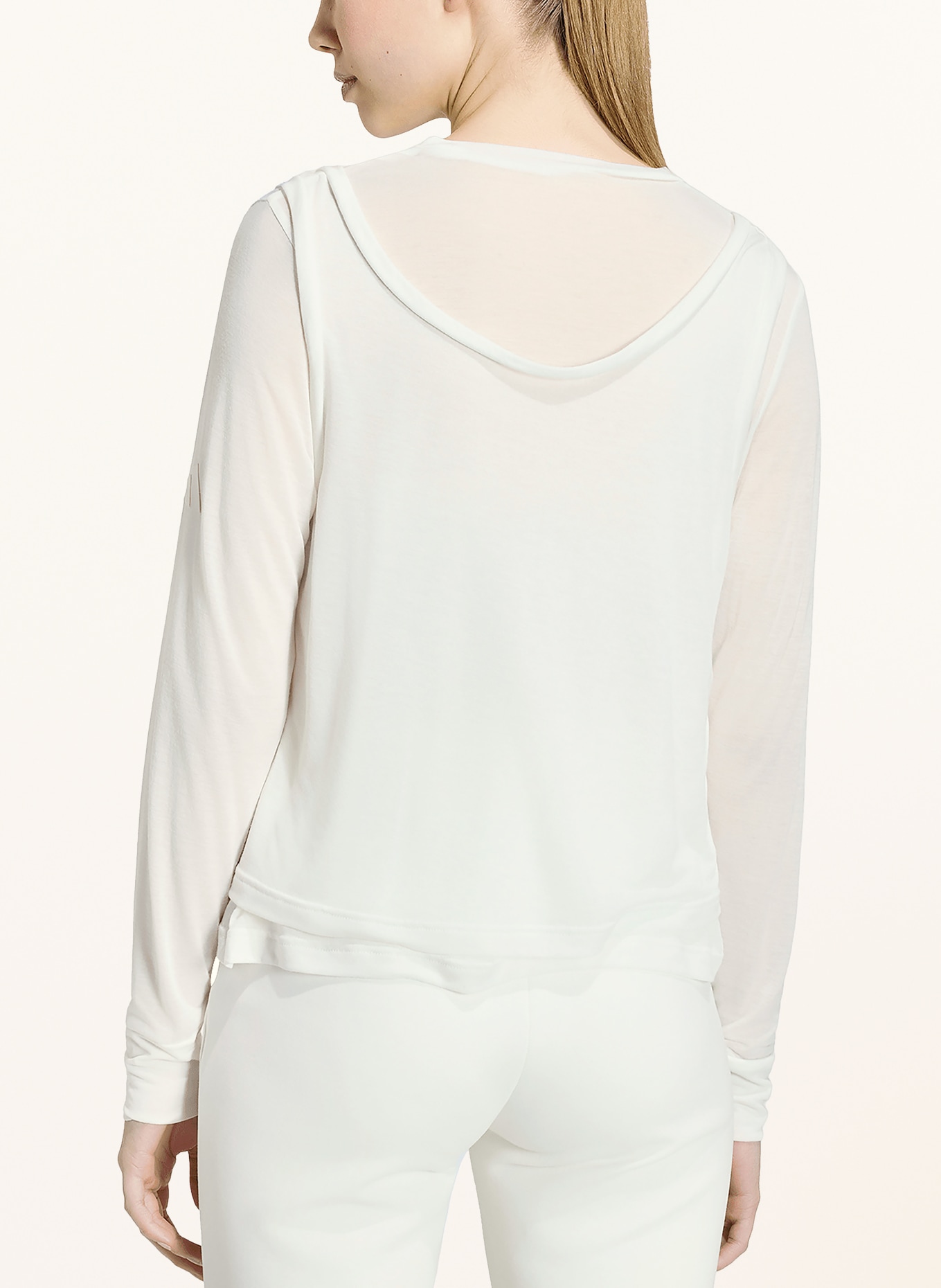 adidas Langærmet SOFT LUX: HVID