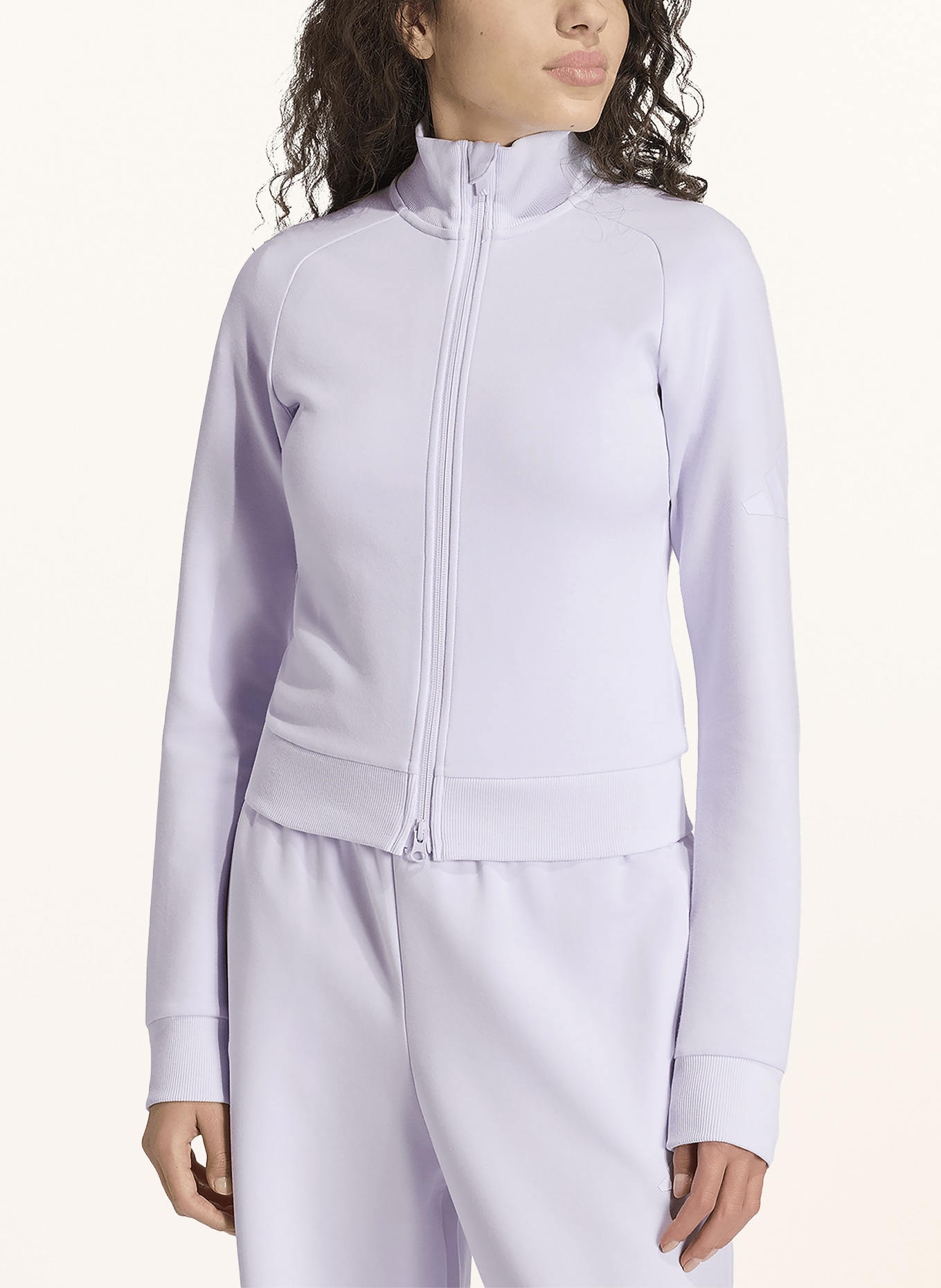 adidas Munktröja SOFT LUX: LJUSLILA