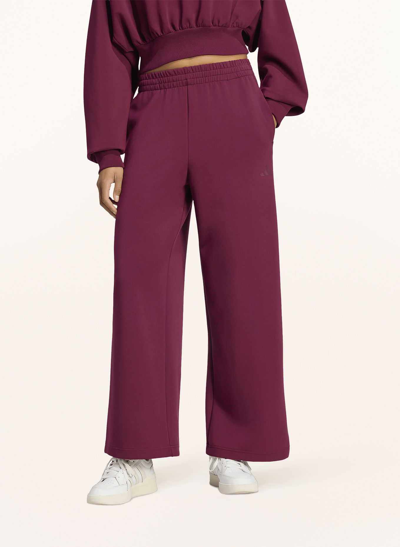 adidas Sweatpants SOFT LUX: DUNKELROT