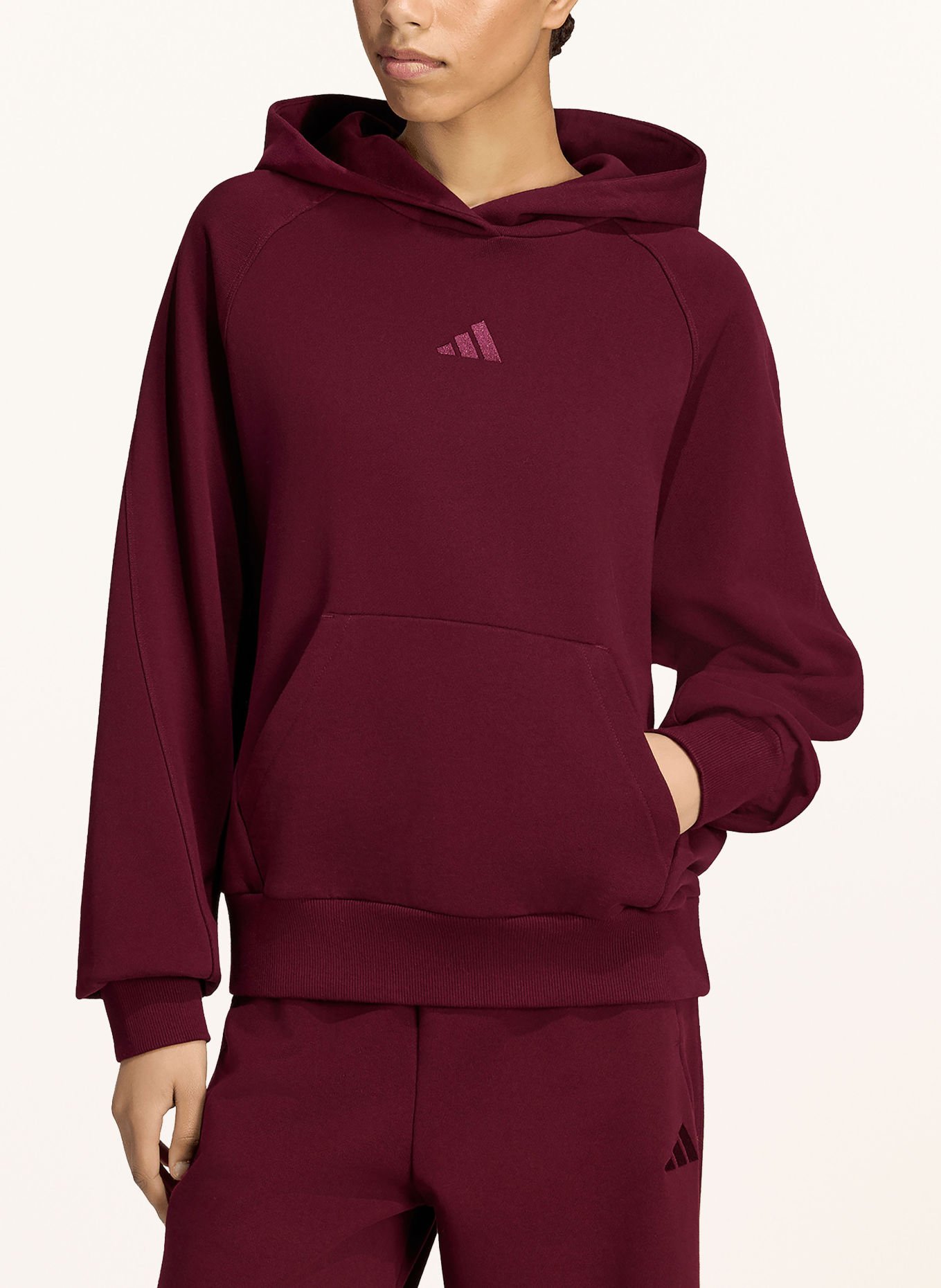 adidas Hoodie KIT: DARK RED