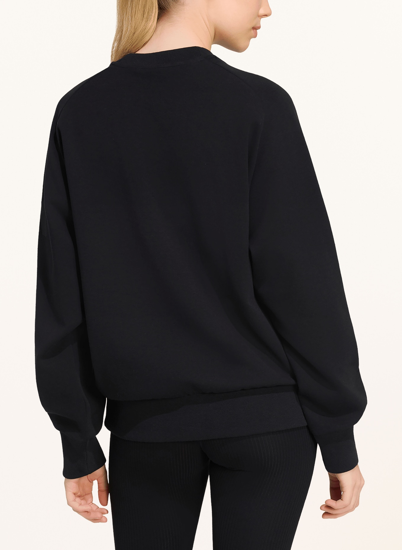 adidas SOFT LUX Sweatshirt: BLACK