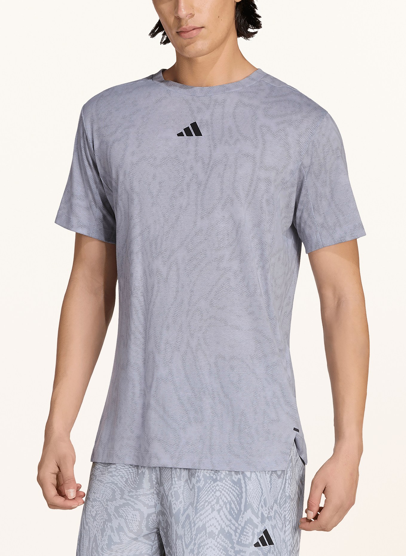 adidas Funktionsshirt D4T PRIMELIFT: GRAU