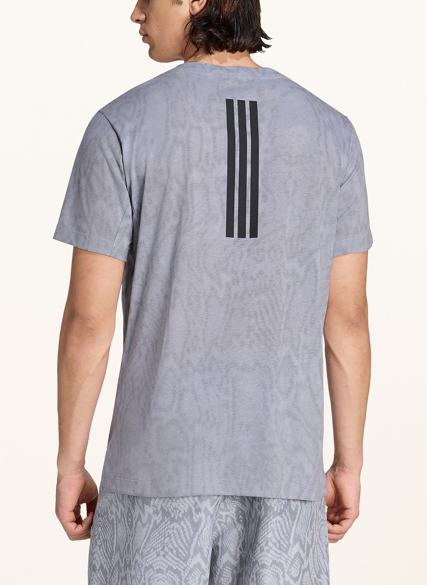 adidas Funktionsshirt D4T PRIMELIFT: GRAU