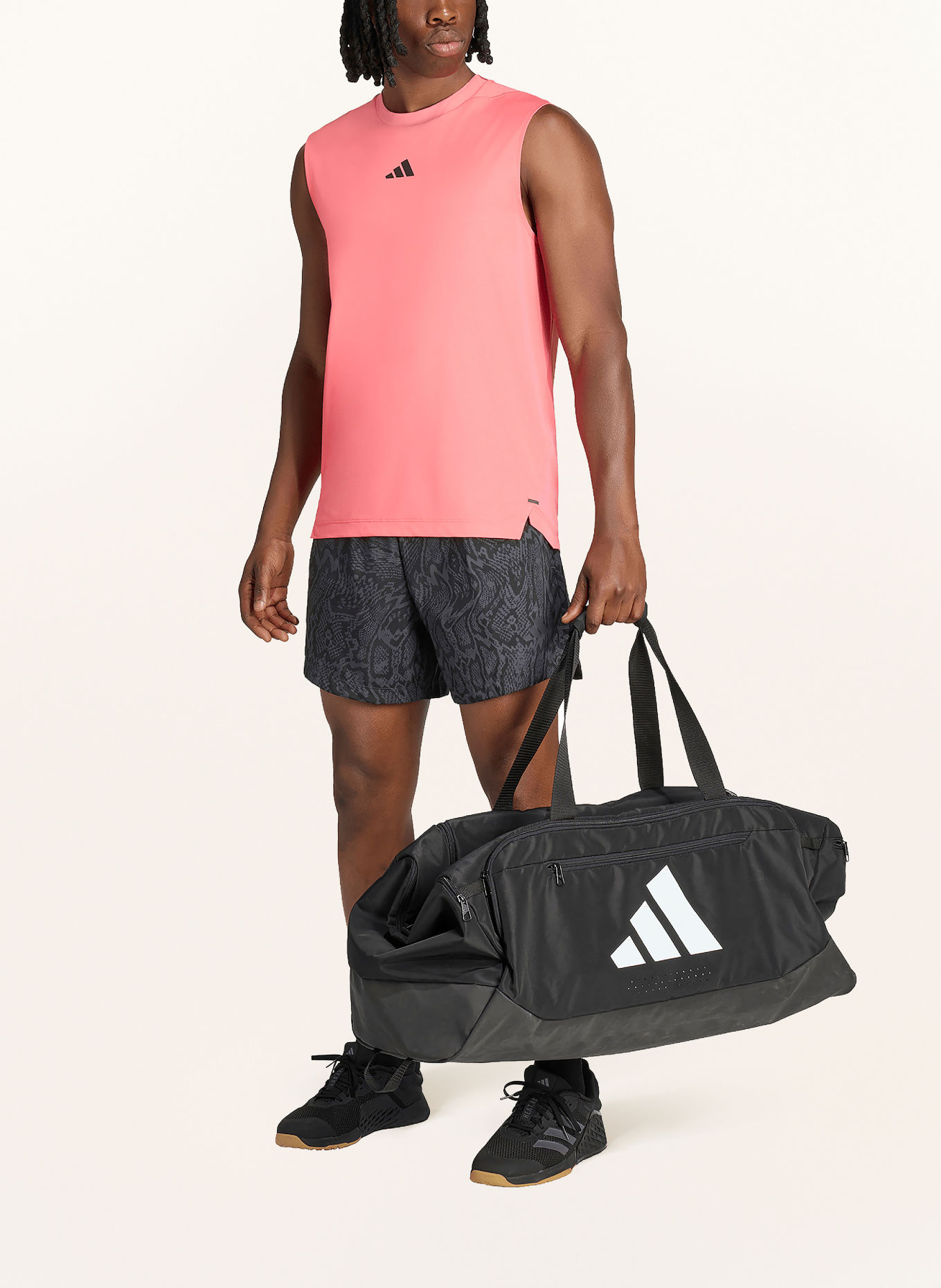 adidas Functional top D4T PRIMELFT: LIGHT RED