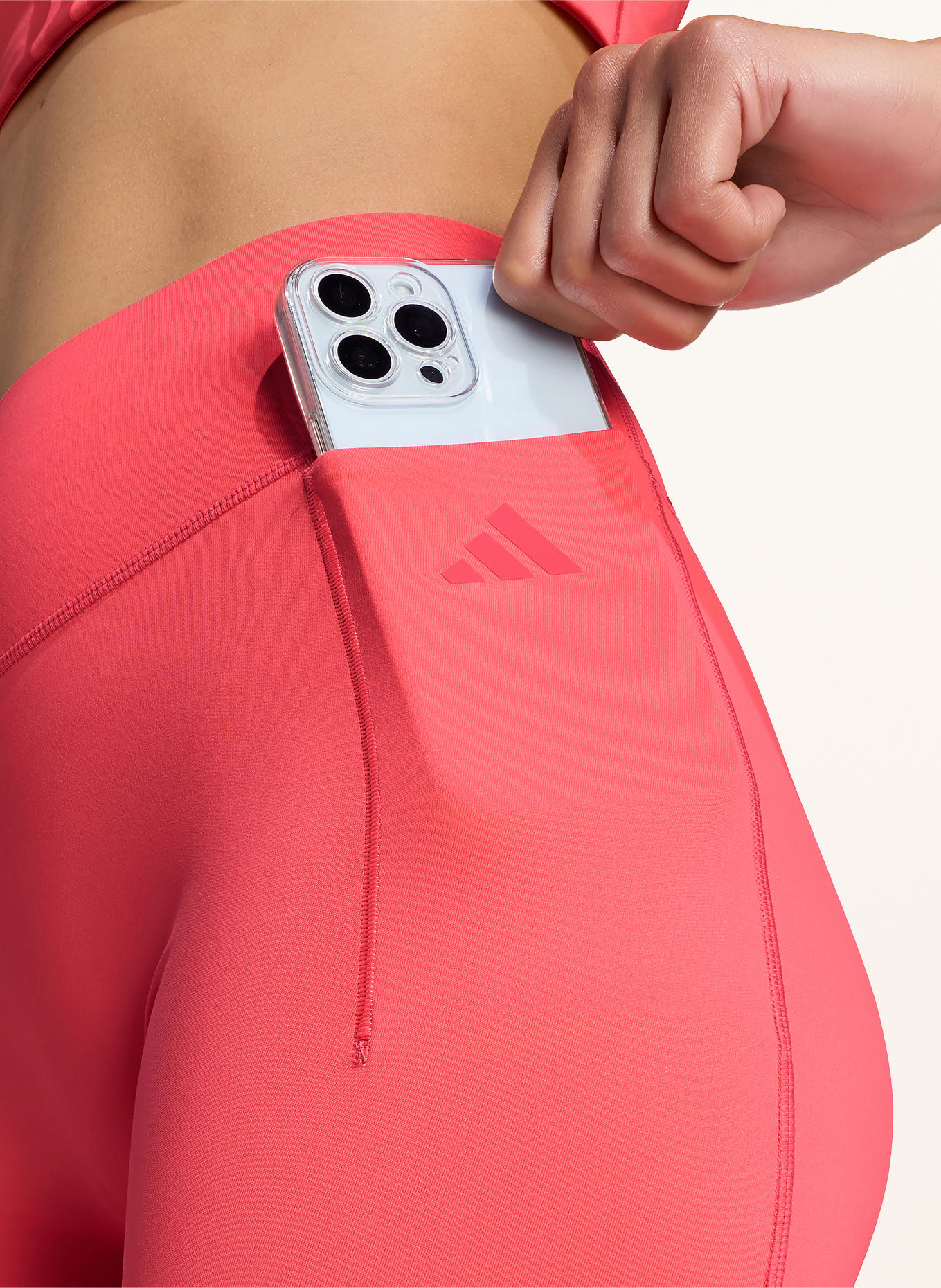 adidas Tights OPTIME: HELLROT
