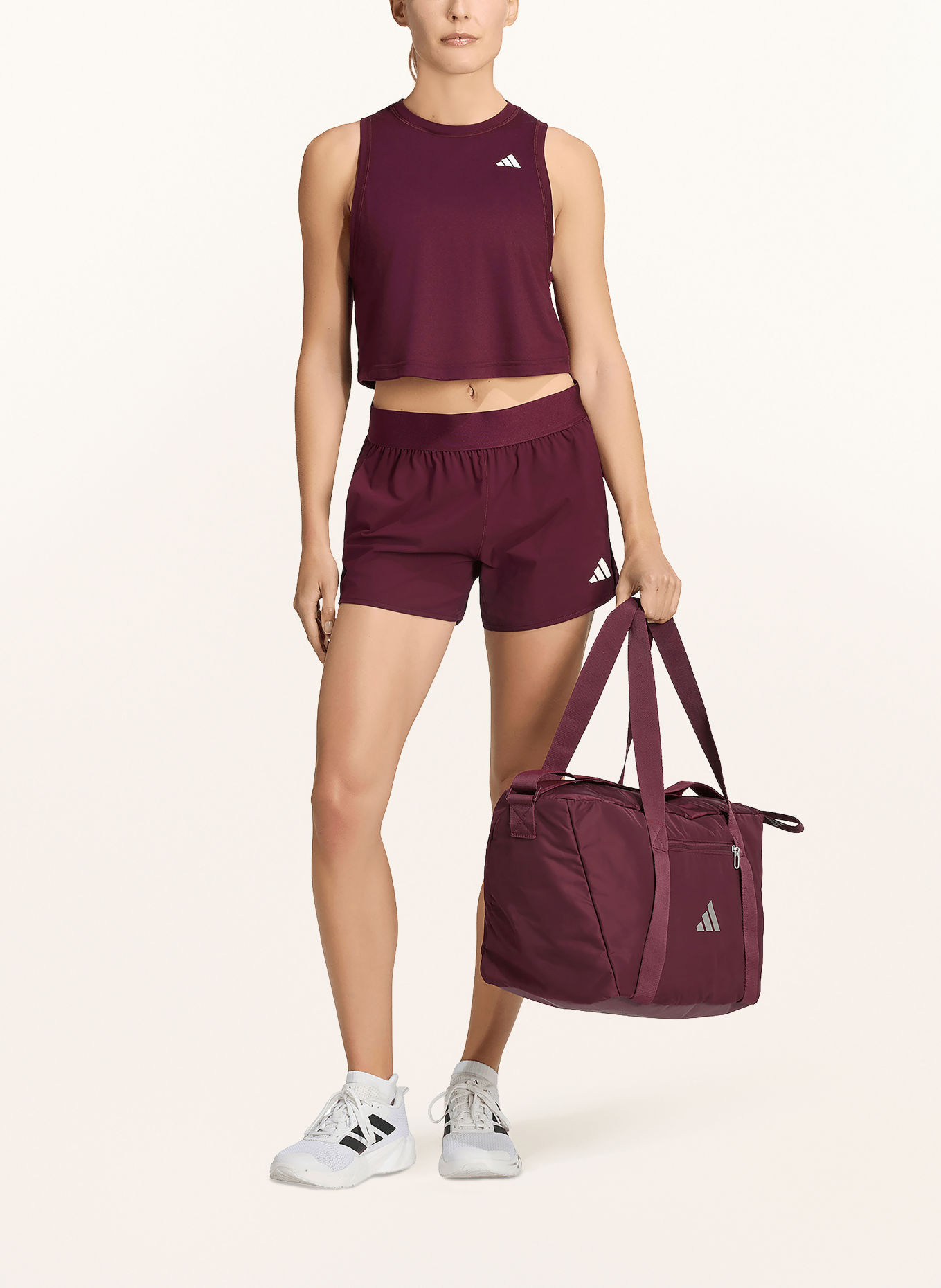 adidas Tanktop WORKOUT ESSENTIALS: DUNKELROT