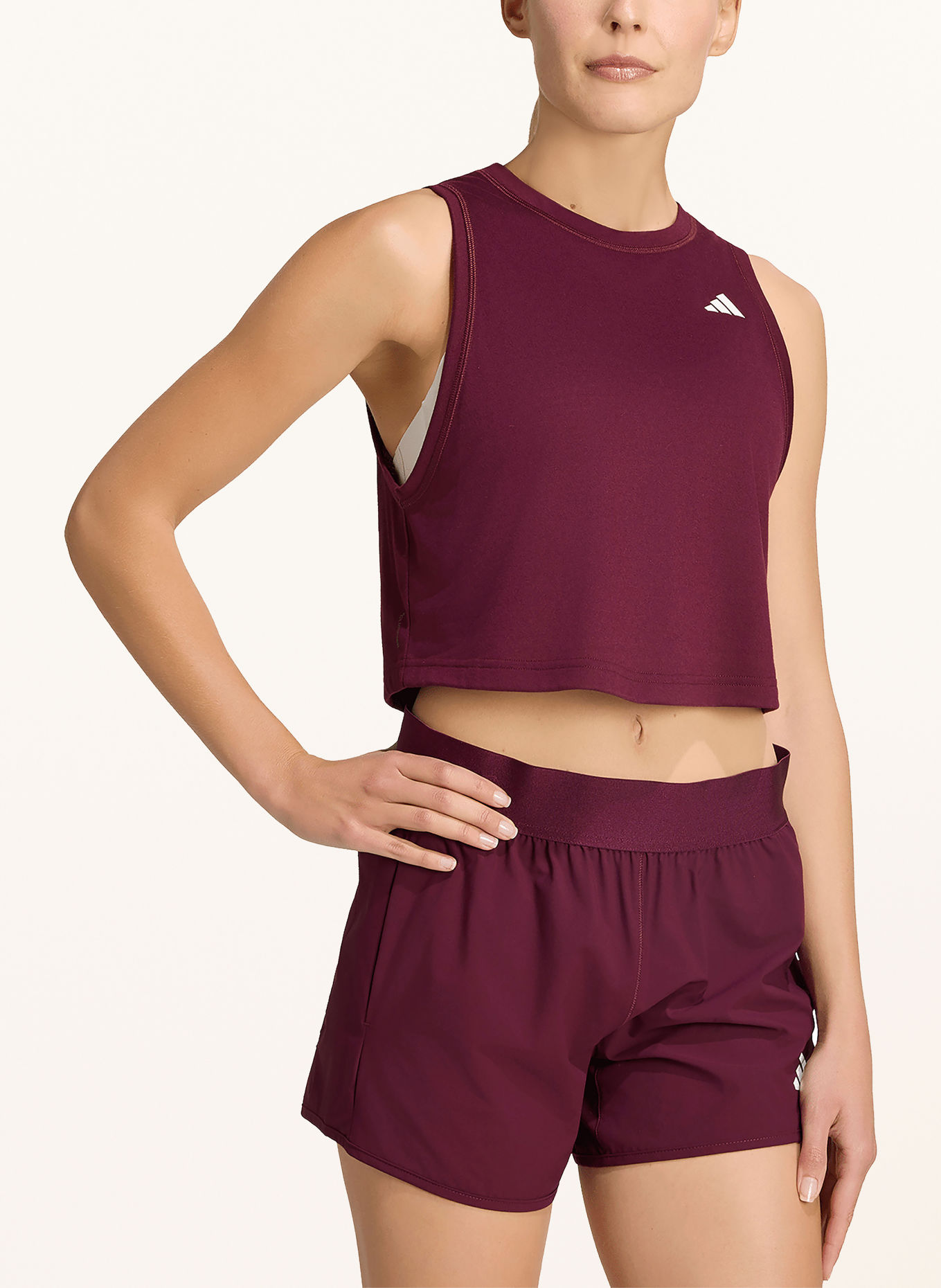 adidas Tanktop WORKOUT ESSENTIALS: DUNKELROT