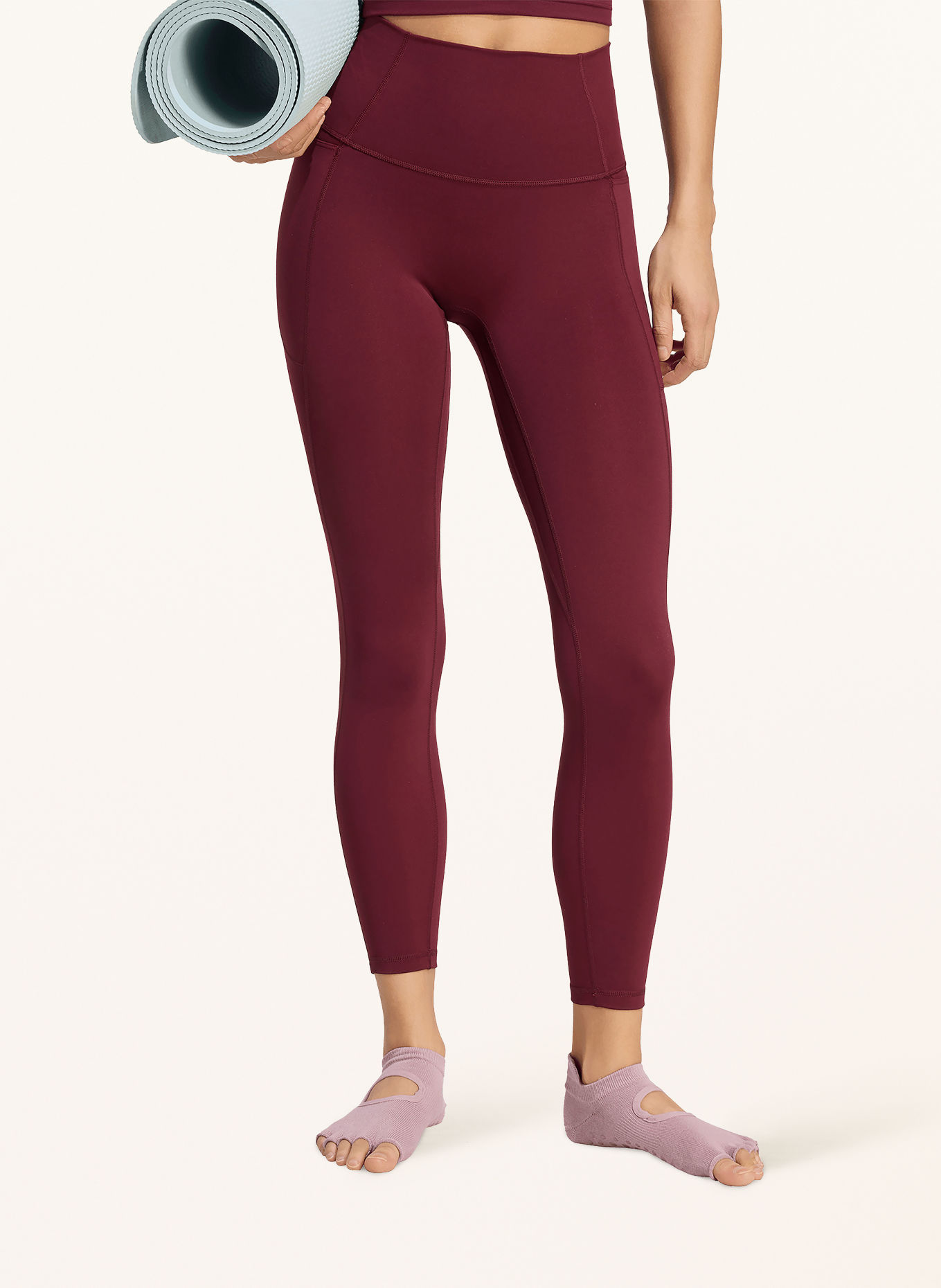 adidas Tights ALL ME SCULPT: DUNKELROT