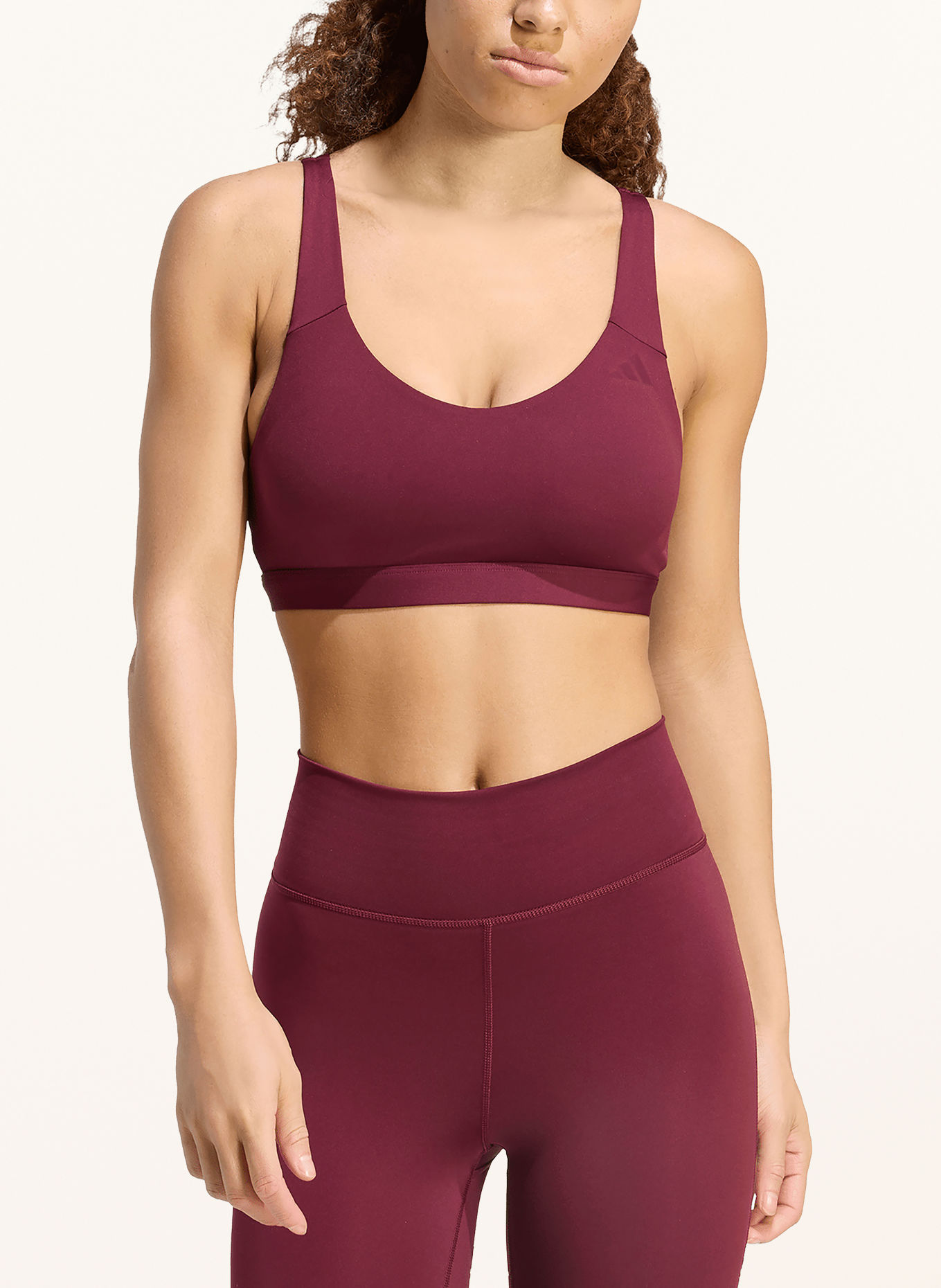 adidas Sport-bh ALL ME: DONKERROOD